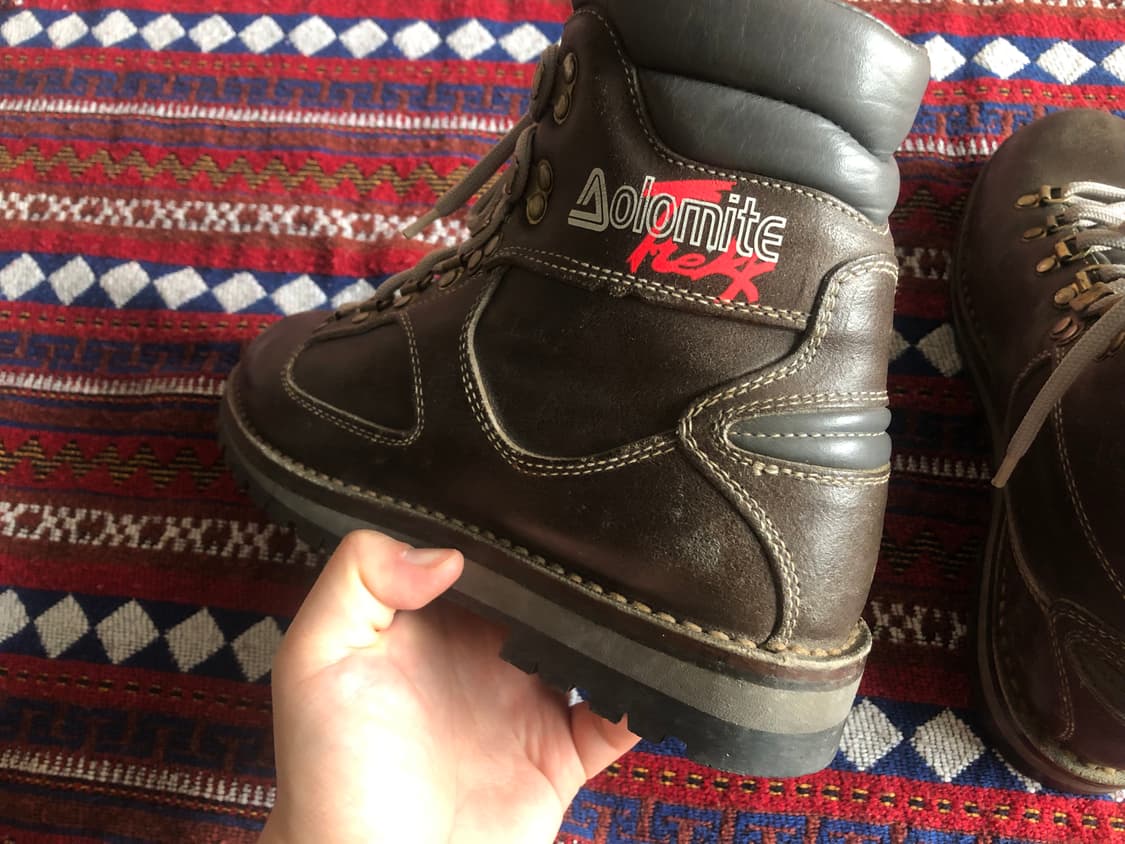 이탈리아 빈티지 레더 마운틴부츠 40 상품이미지7