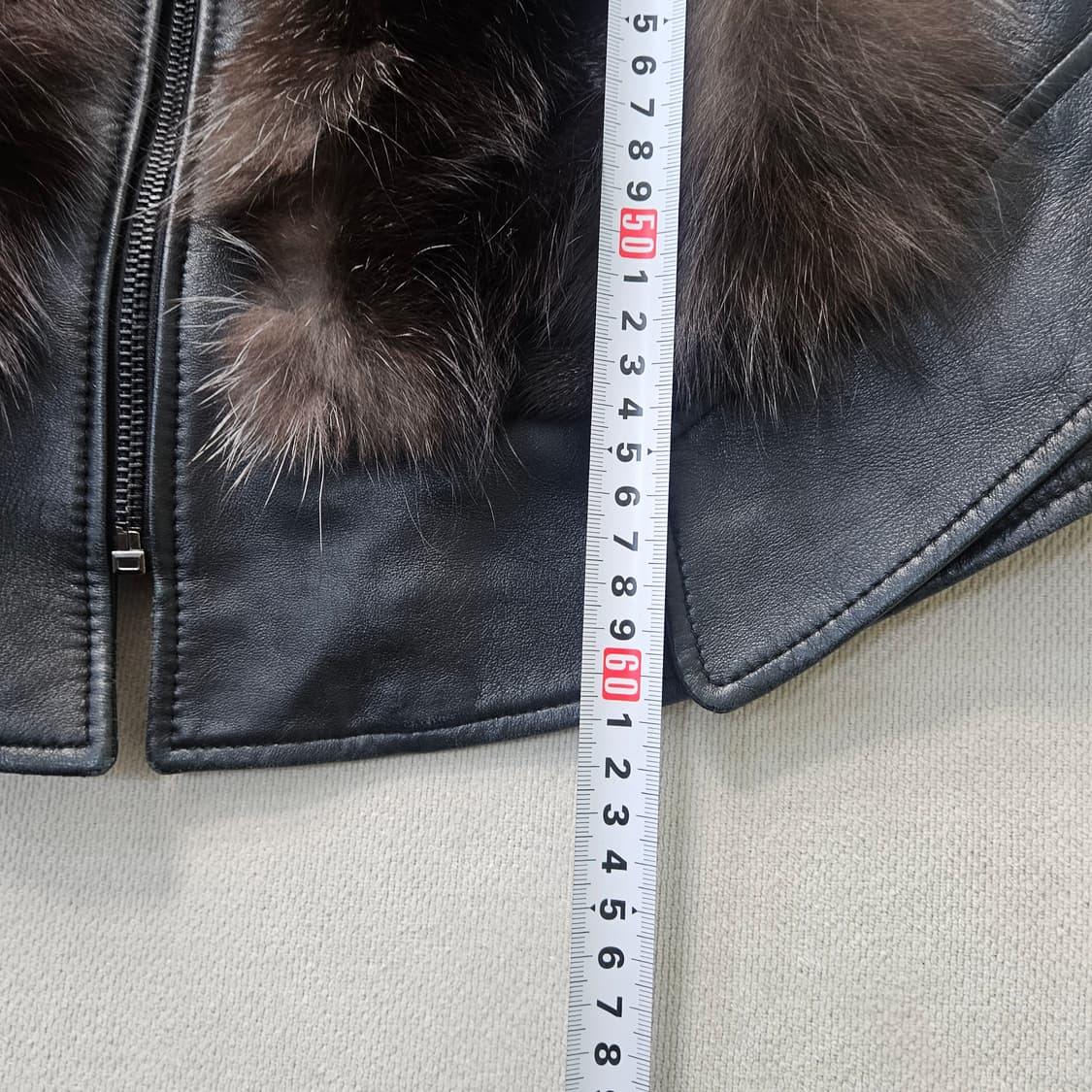 66 카시바디 여성 폭시 퍼 양가죽 조끼 0401Y 상품이미지6