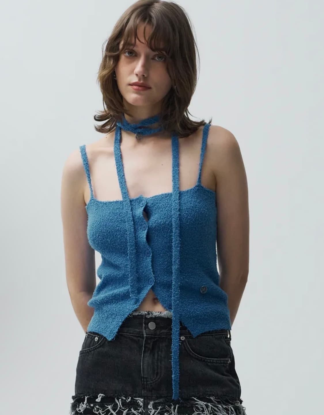 knit sc top (blue) 상품이미지1