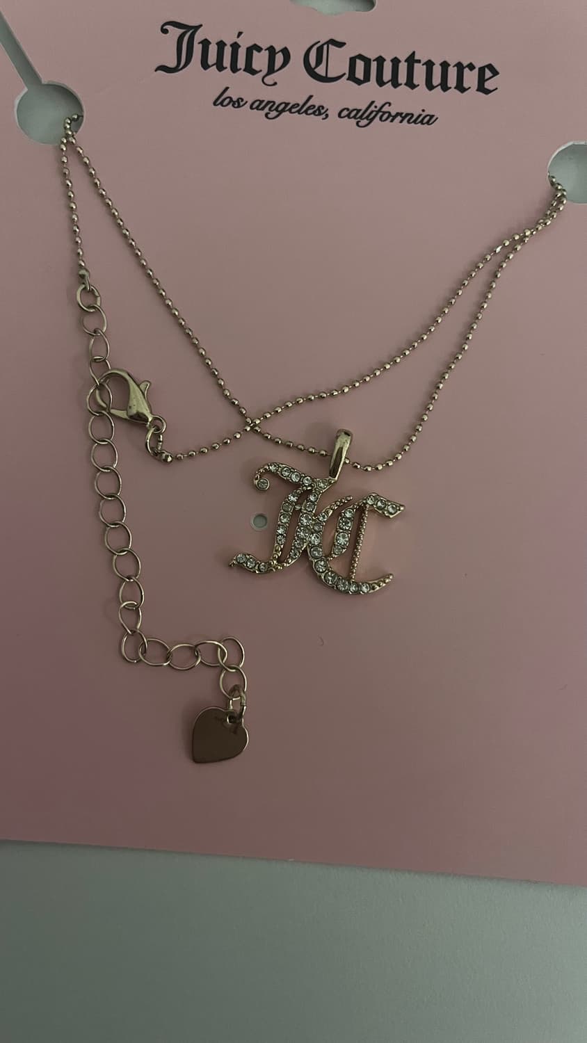 쥬시꾸뛰르 골드목걸이 상품이미지1