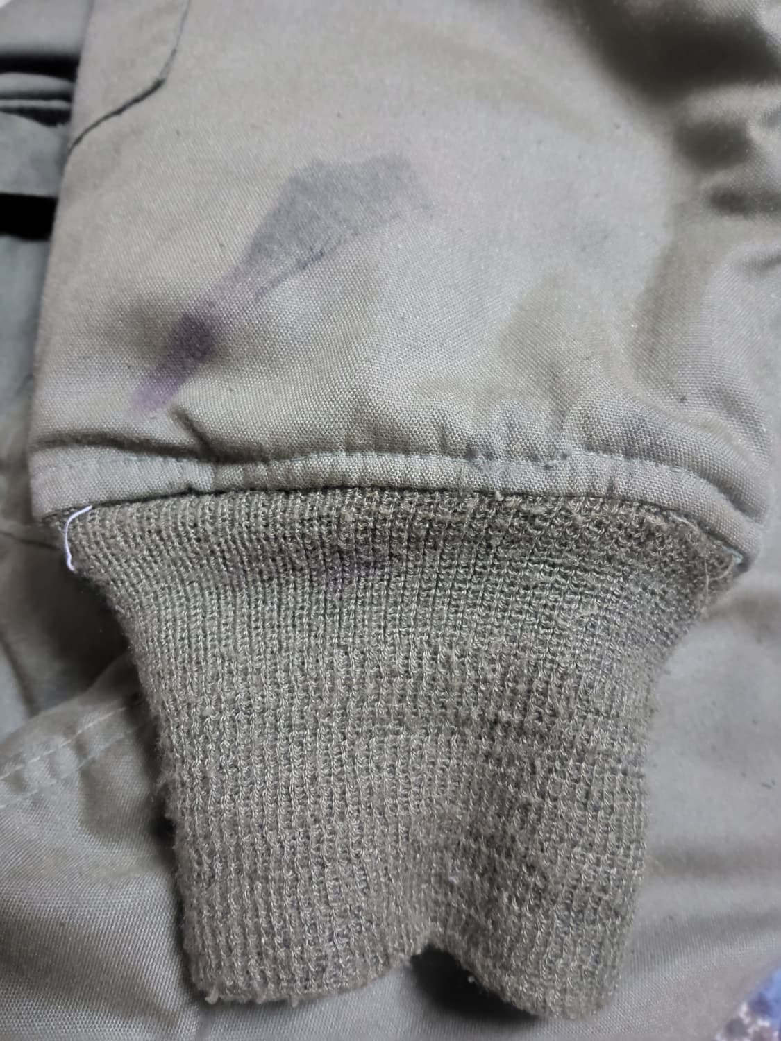 미군 CVC탱커자켓 라지 롱 사이즈 상품이미지7