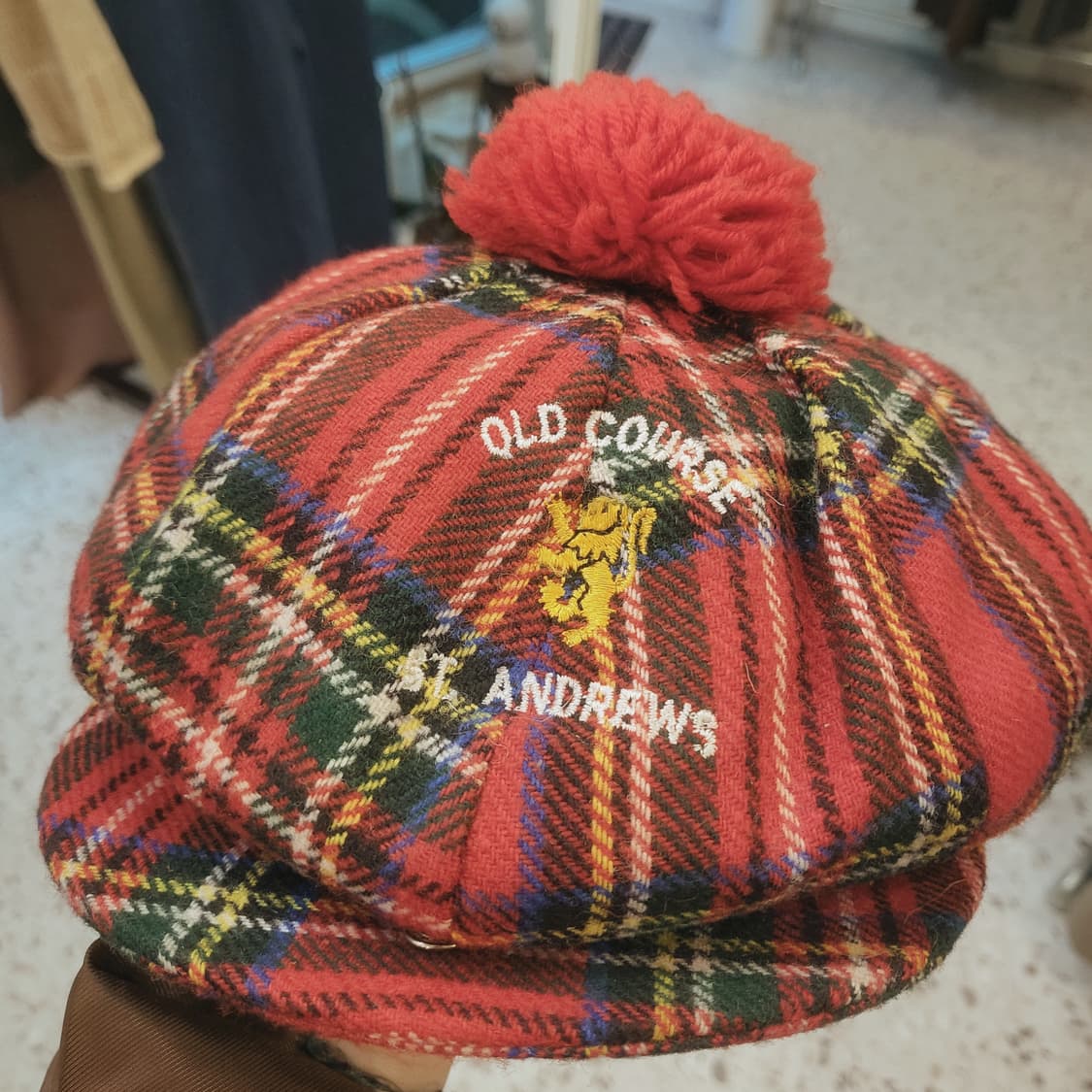 세인트 앤드류스 타탄체크 헌팅캡 상품이미지2