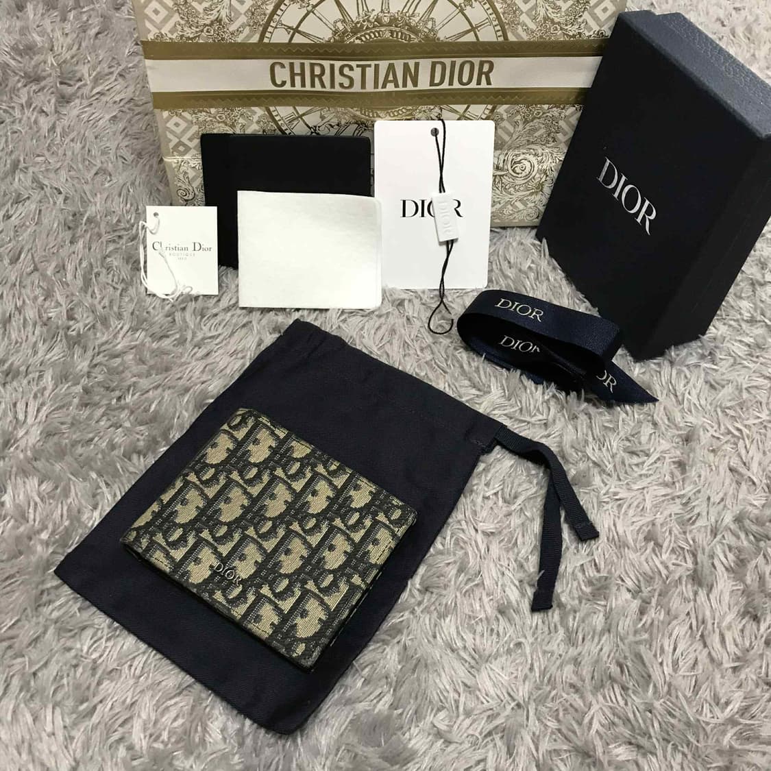 {클로젯}[매장 풀구성] 디올 오블리크 반지갑 상품이미지2