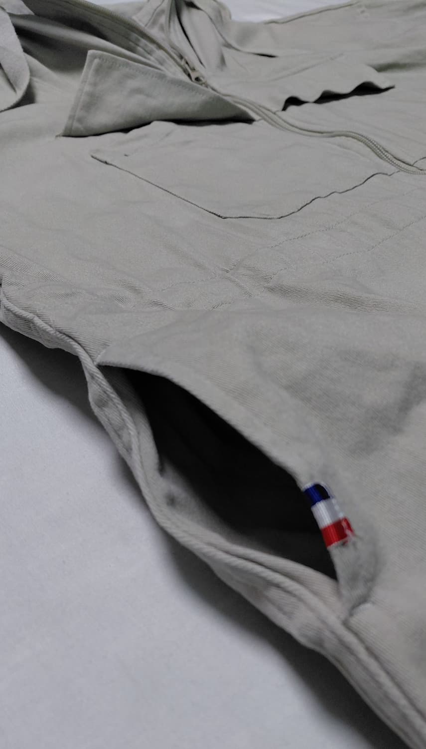 [L] PERSON'S(퍼슨즈) 빈티지 엠블럼 로고 후드 집업 자켓 상품이미지5