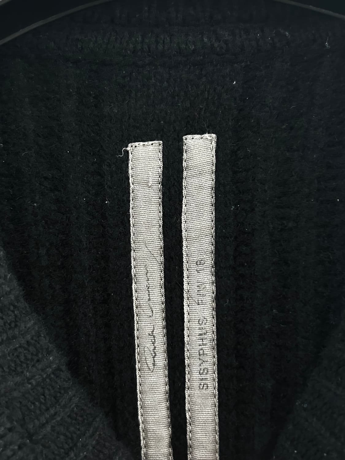 릭오웬스 FW18 시지프스 리브드 니트 상품이미지3