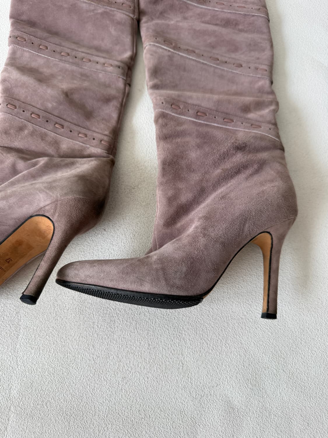 [EU37]DRIANATWOOD 이태리 스웨이드 롱 부츠 상품이미지2