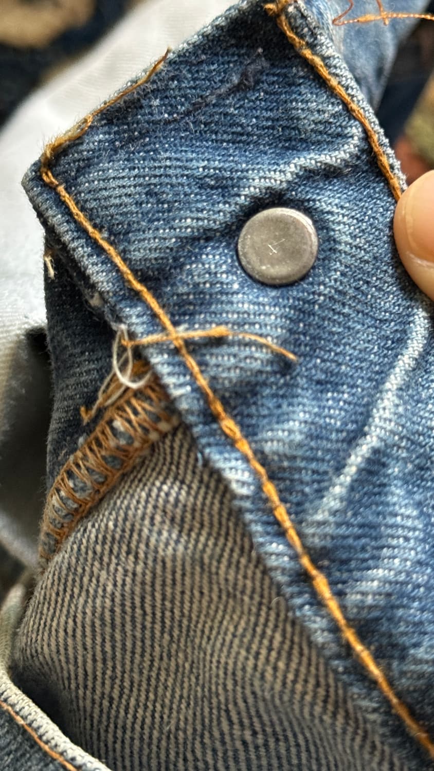 70s usa 리바이스 66전후기 646 벨바텀 플레어 데님 팬츠 상품이미지7