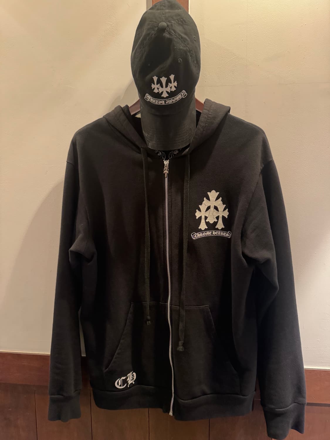 크롬하츠 세메터리 후드집업 L 상품이미지7