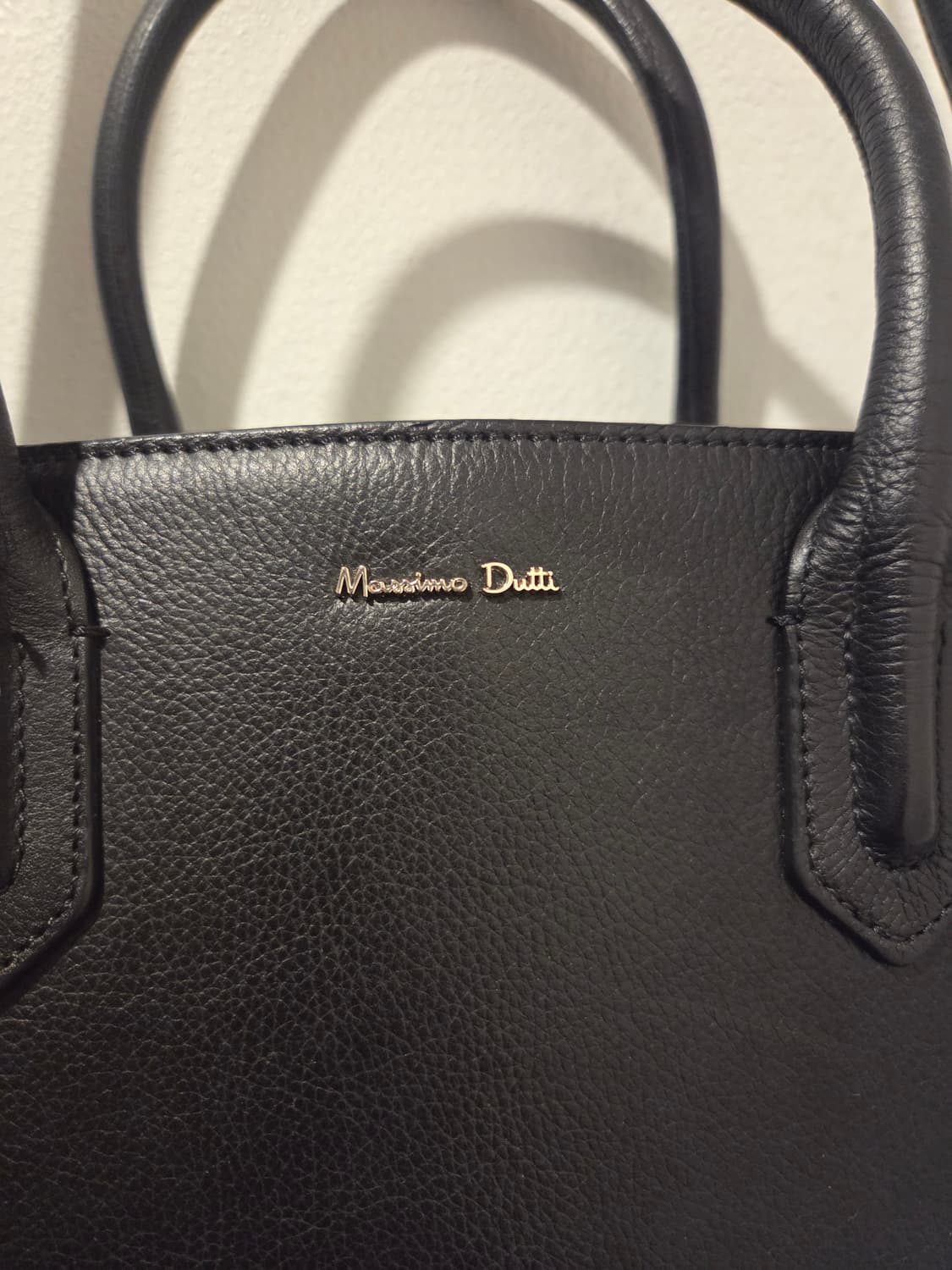 마시모두띠  블랙 소가죽 토트백  상품이미지6