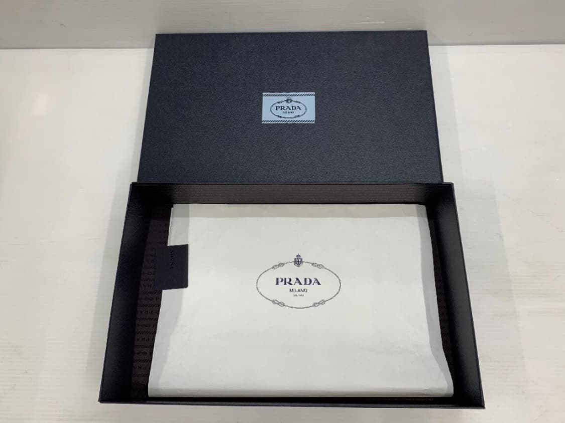 프라다 삼각로고 패턴 캐시미어 머플러 상품이미지2