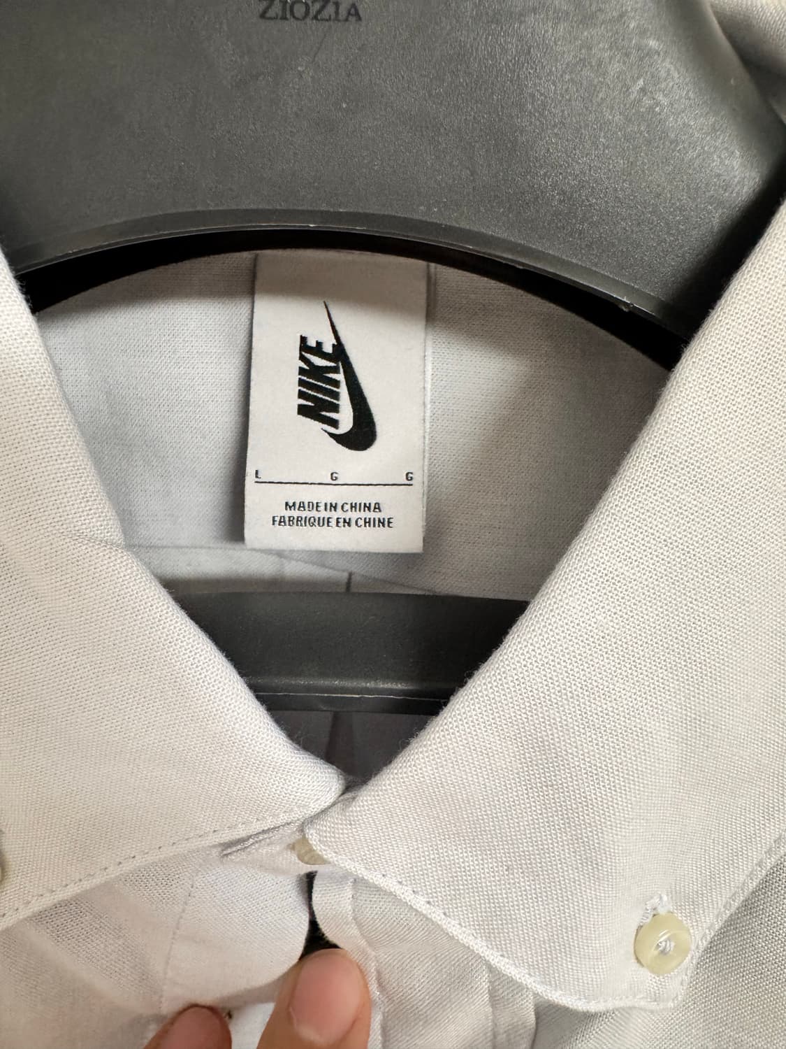 나이키랩 리카르도 티시 옥스포드 셔츠 us 라지 상품이미지5