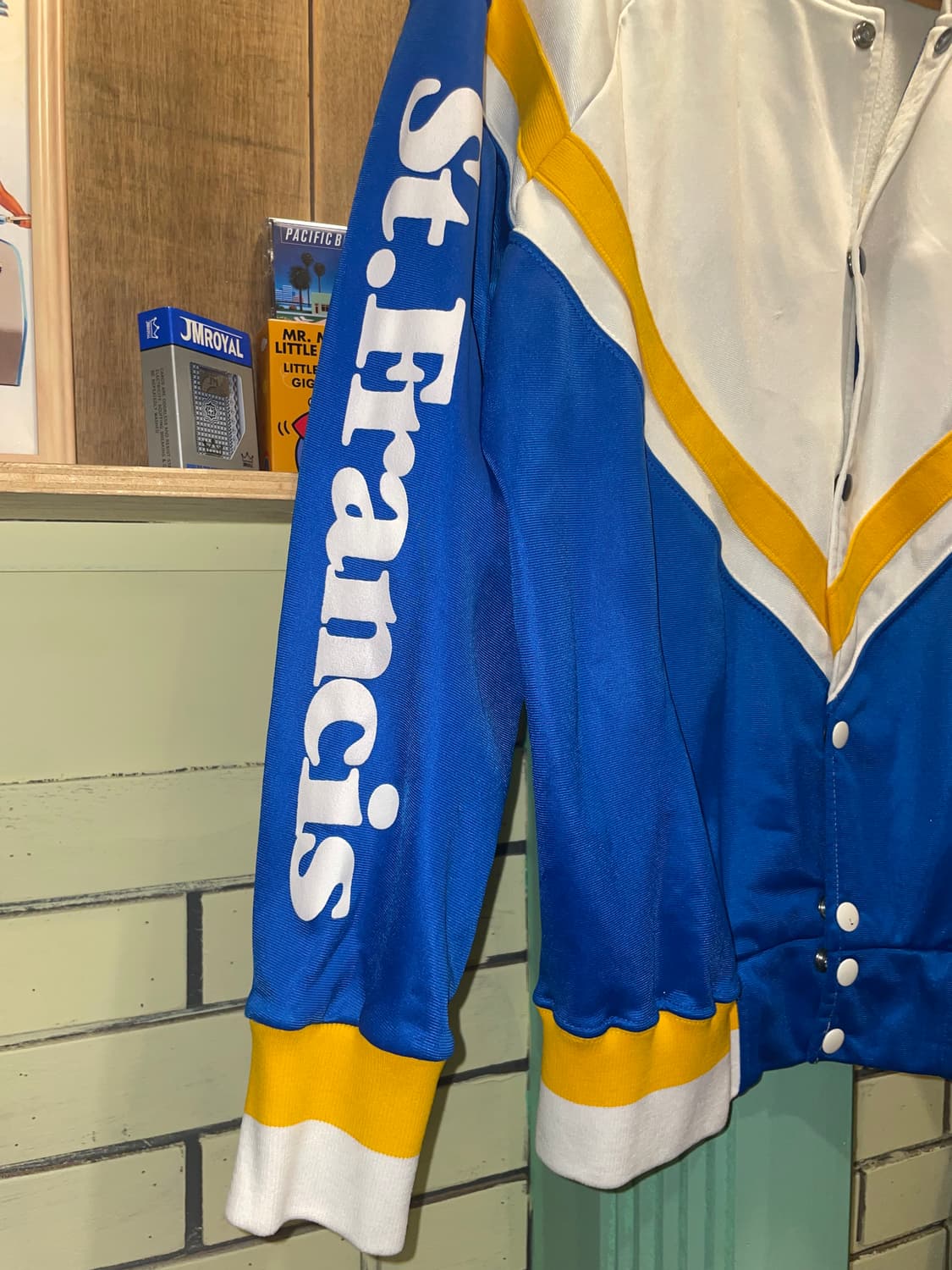 Vintage St. Francis Satin Jacket ​ 상품이미지5