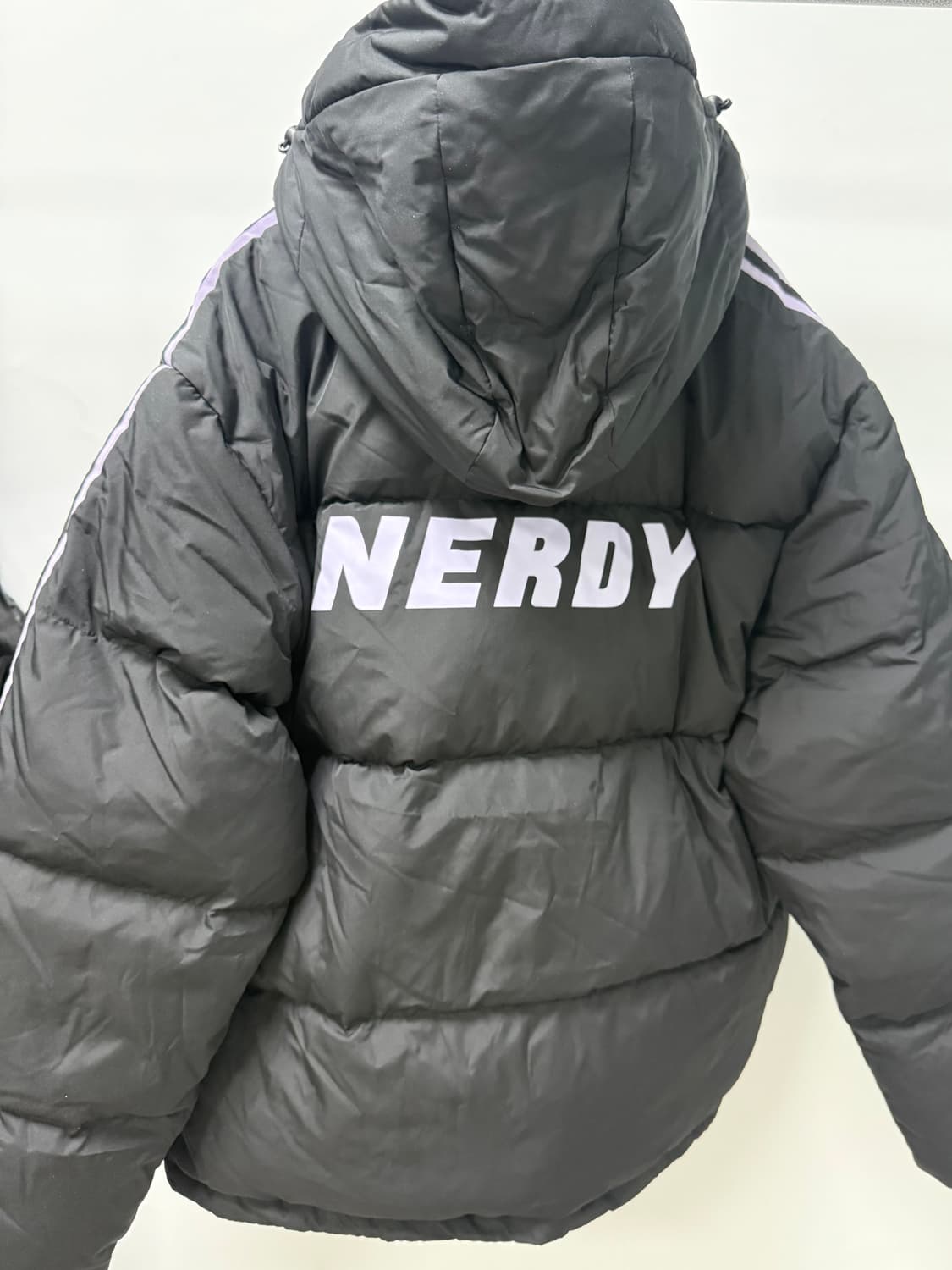 널디 엔와이 다운자켓 블랙 패딩 (L) 상품이미지4