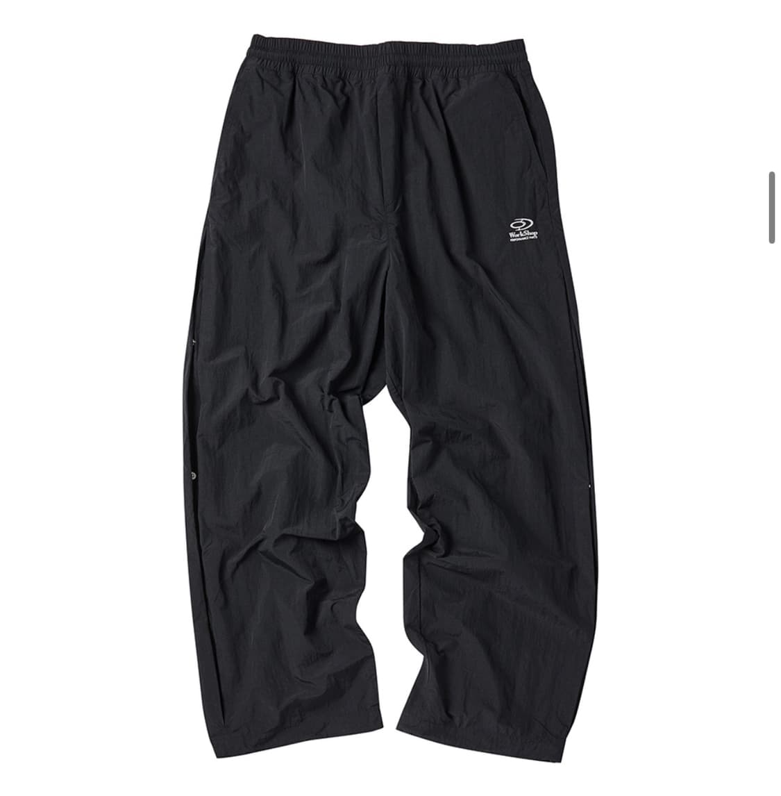 트래블 워크샵 사이드 스냅 팬츠 블랙 상품이미지3