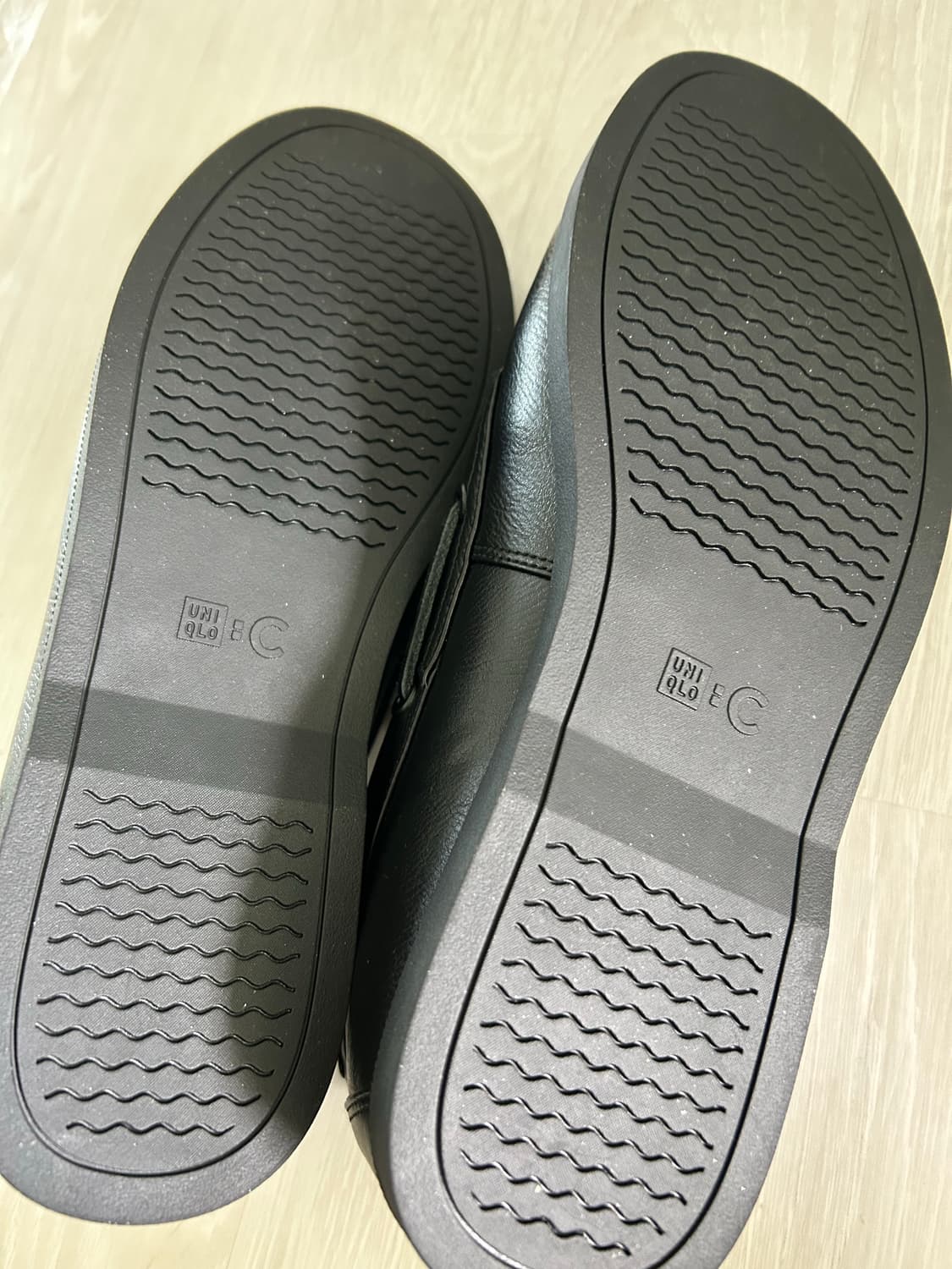 유니클로 덱 슈즈 블랙 270 상품이미지4