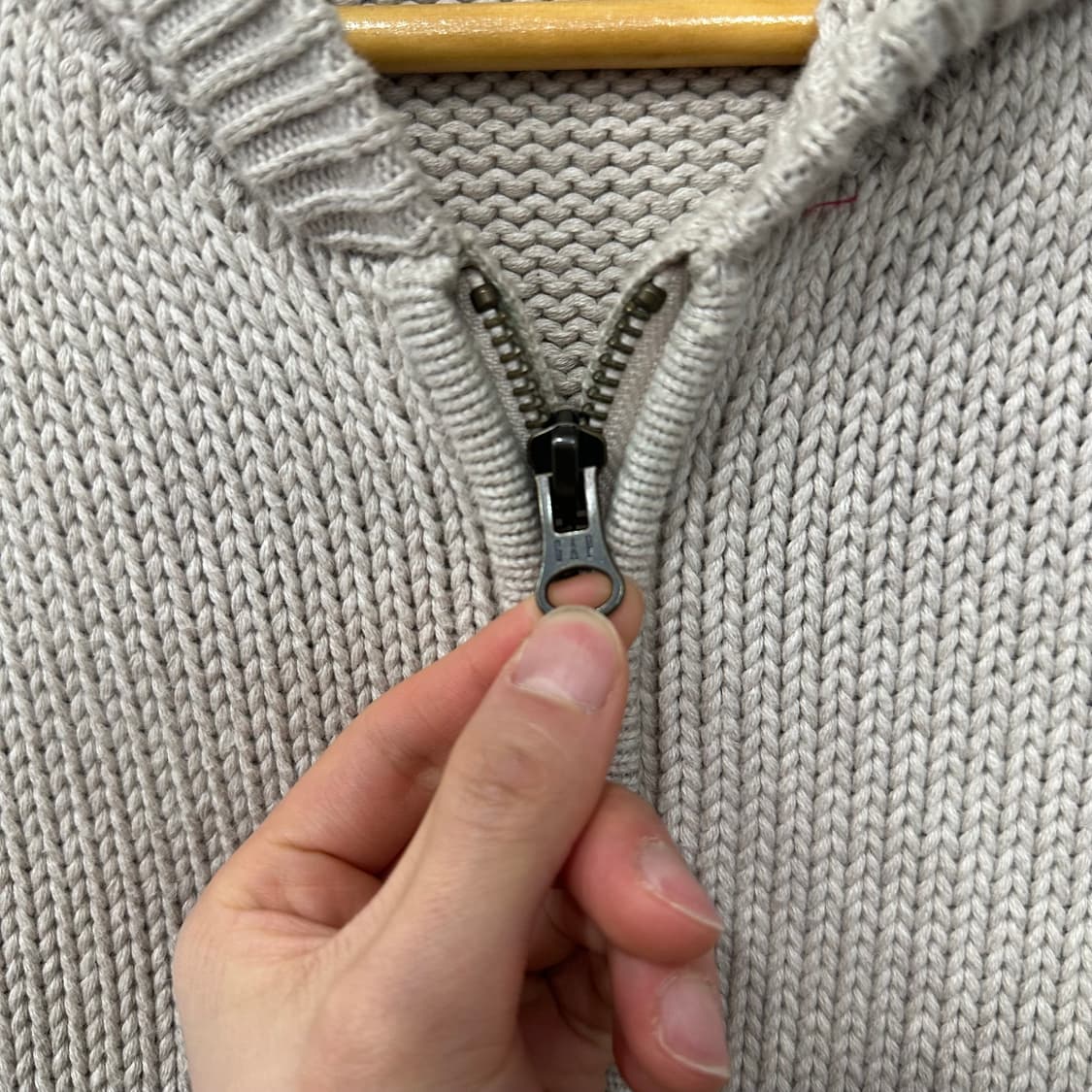 갭 키즈 니트 후드집업 상품이미지5