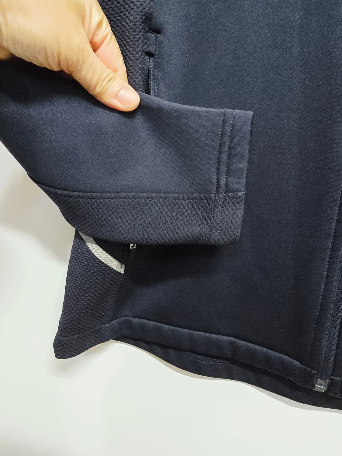 험멜 전북 현대 트레이닝 자켓 집업 네이비 상품이미지4