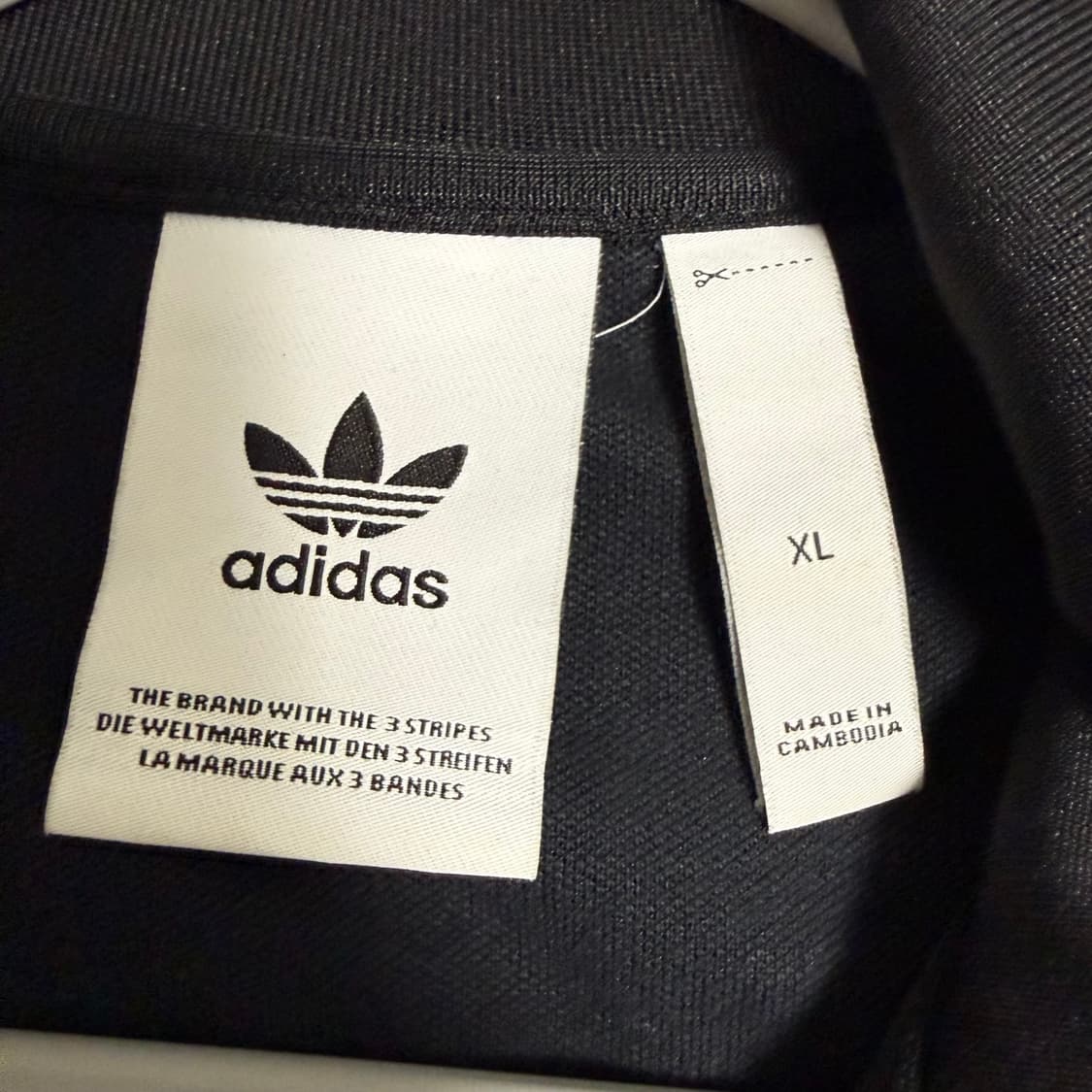 아디다스 베켄바우어 져지 블랙 XL 트랙탑 상품이미지3