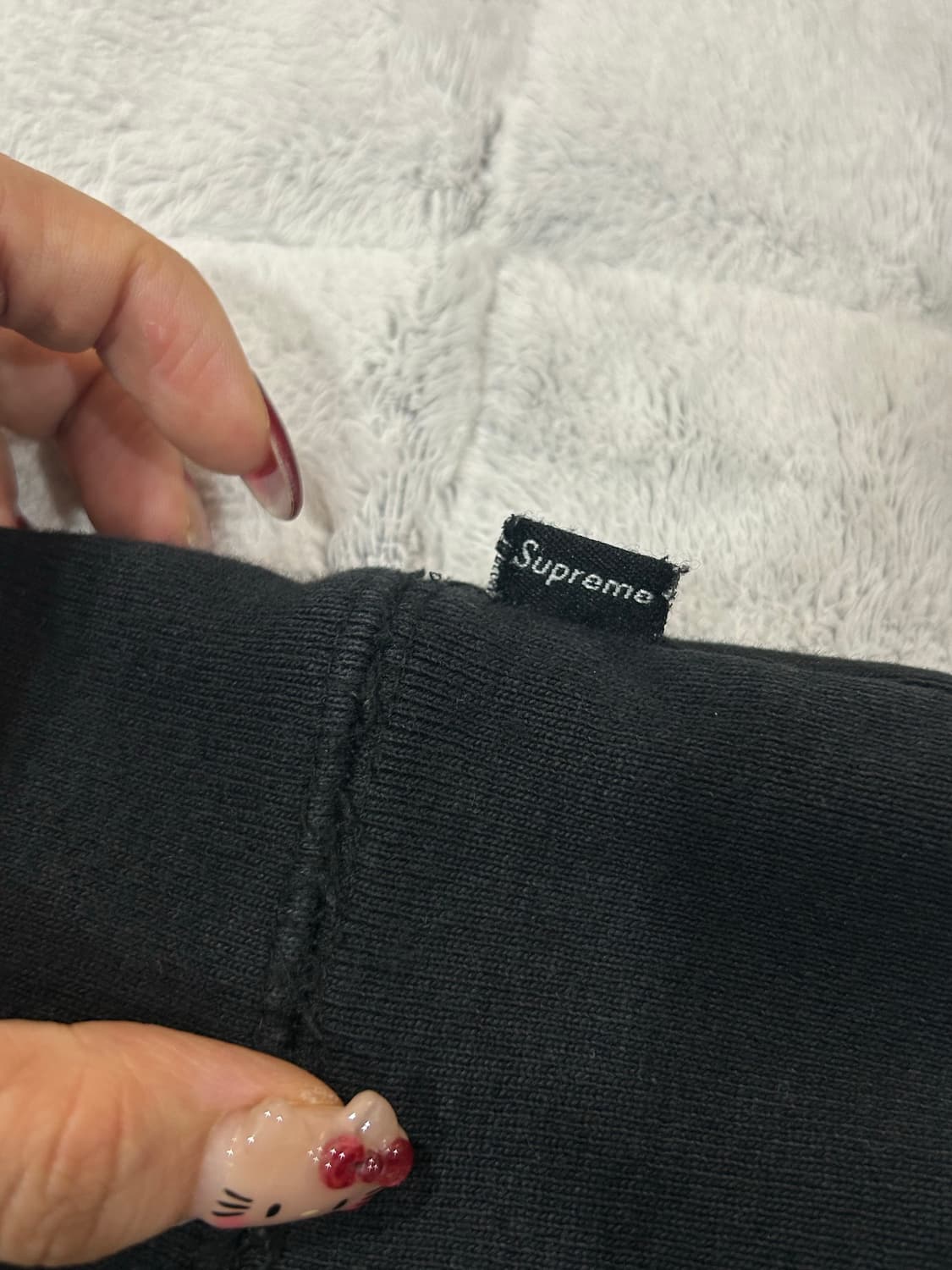 슈프림 박스로고 크루넥 블랙 - 18FW 상품이미지4