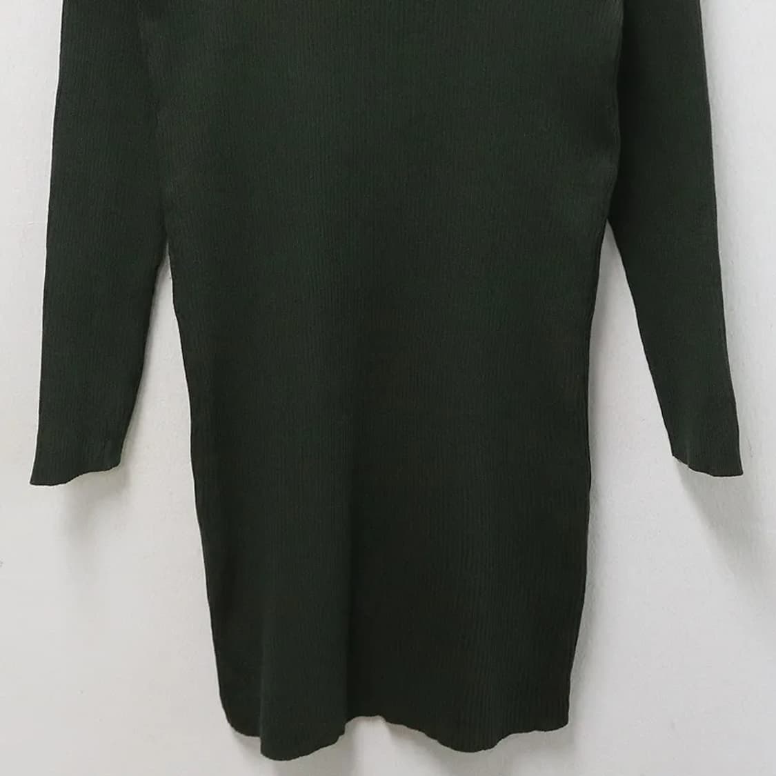 헨리넥 골지 니트 원피스 62013 상품이미지7