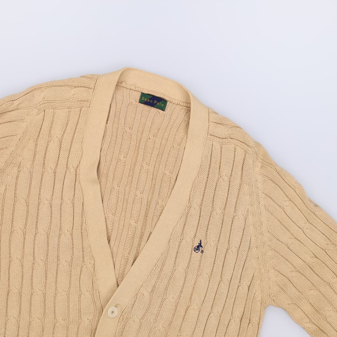 [XL] 빈폴 90s 빈티지 케이블 니트 가디건 3811 상품이미지3