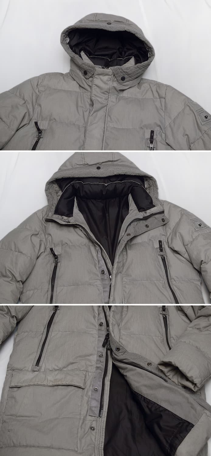 시리즈 (series) 투르쿠 피그먼트 구스다운 롱패딩 파카 (100+) 상품이미지4