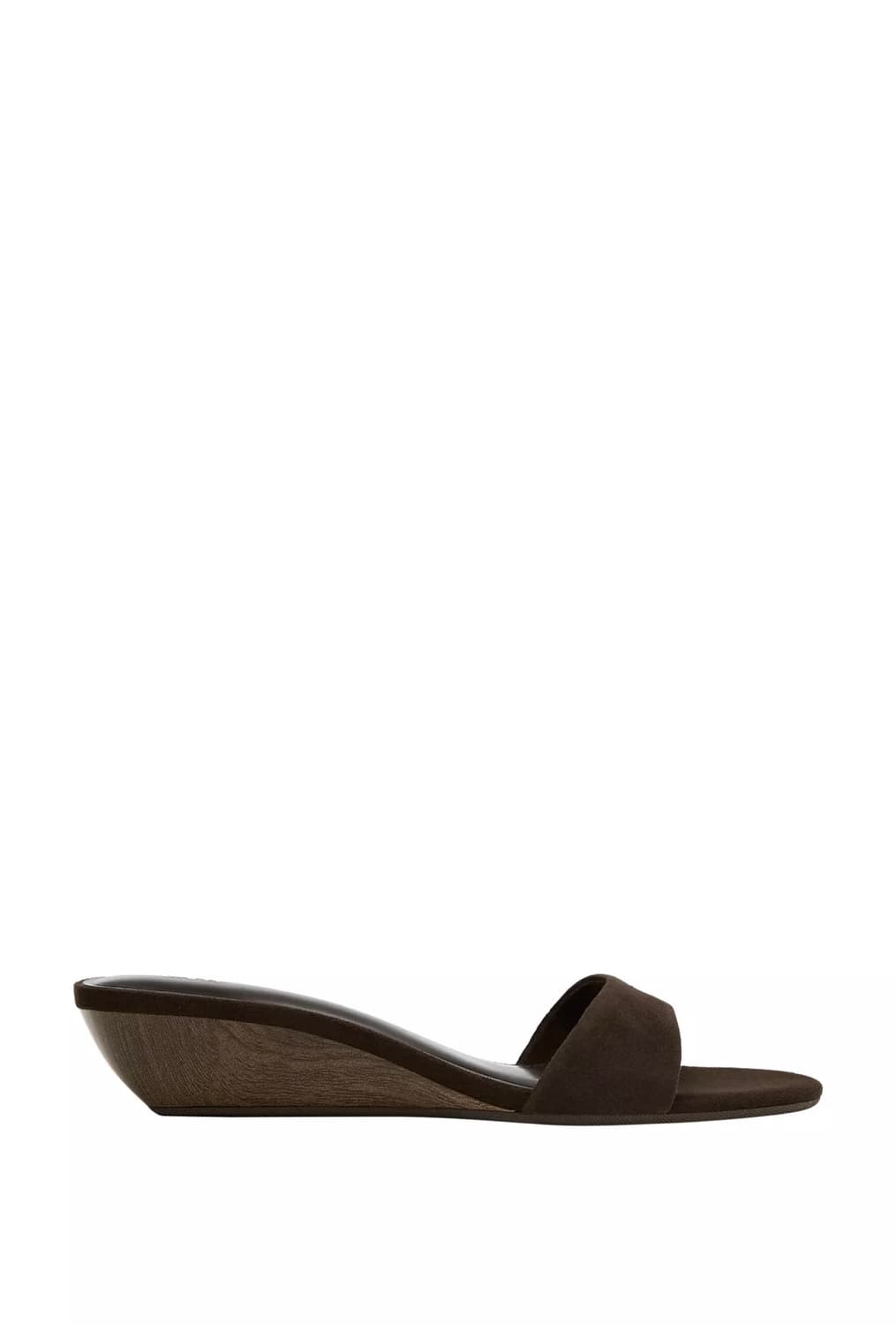 ZARA. 스웨이드 웨지 샌들 상품이미지1