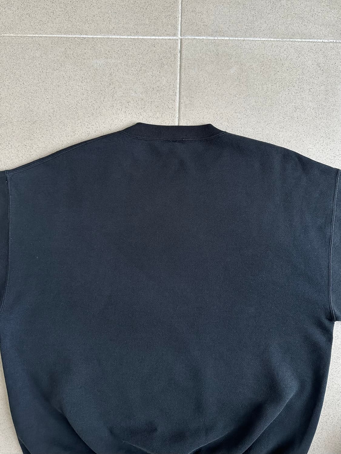 90s 빈티지 러셀 스웻셔츠 블랙 XL USA 상품이미지5