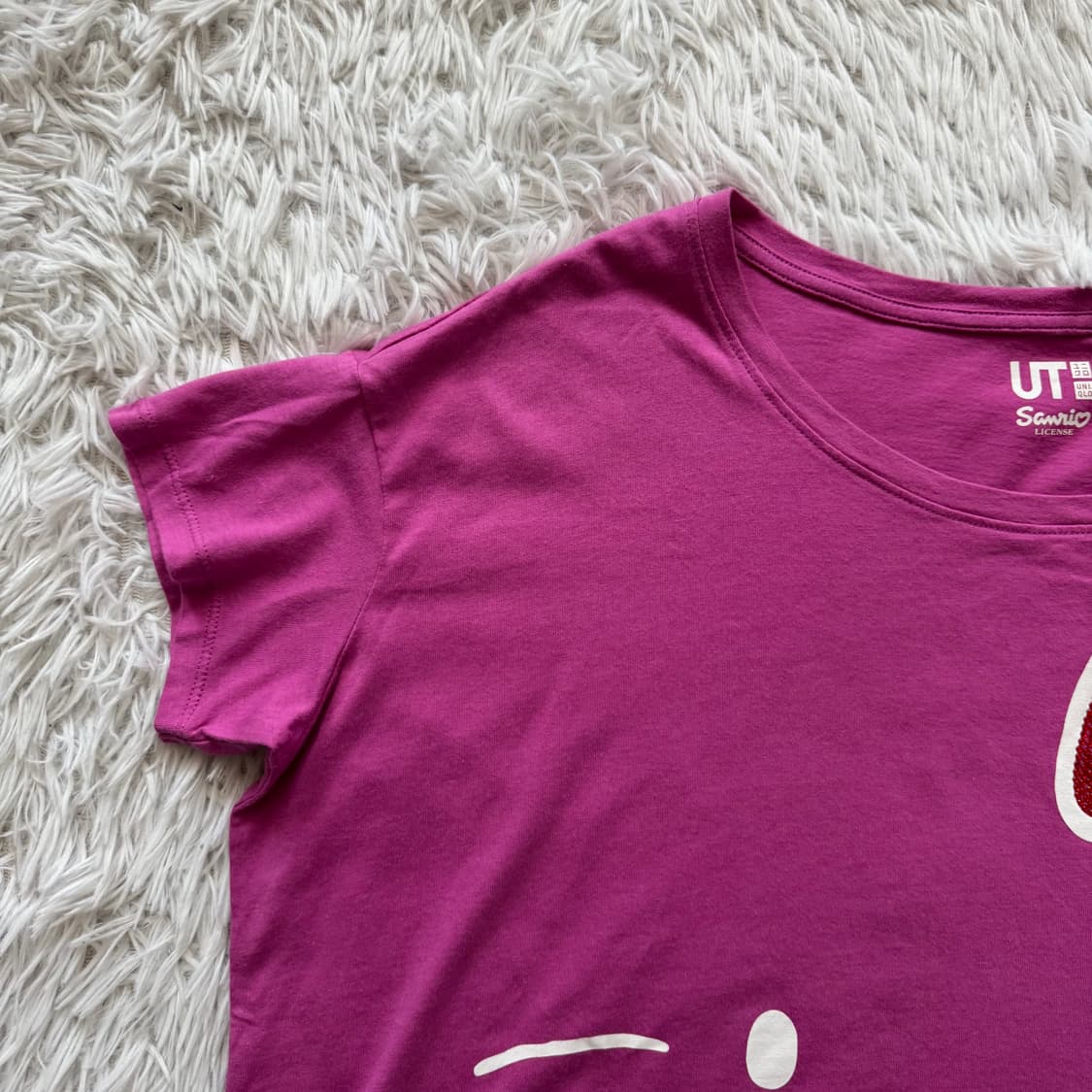 UNIQLO x HELLO KITTY 일본빈티지 키티반팔 산리오 L 42 상품이미지1