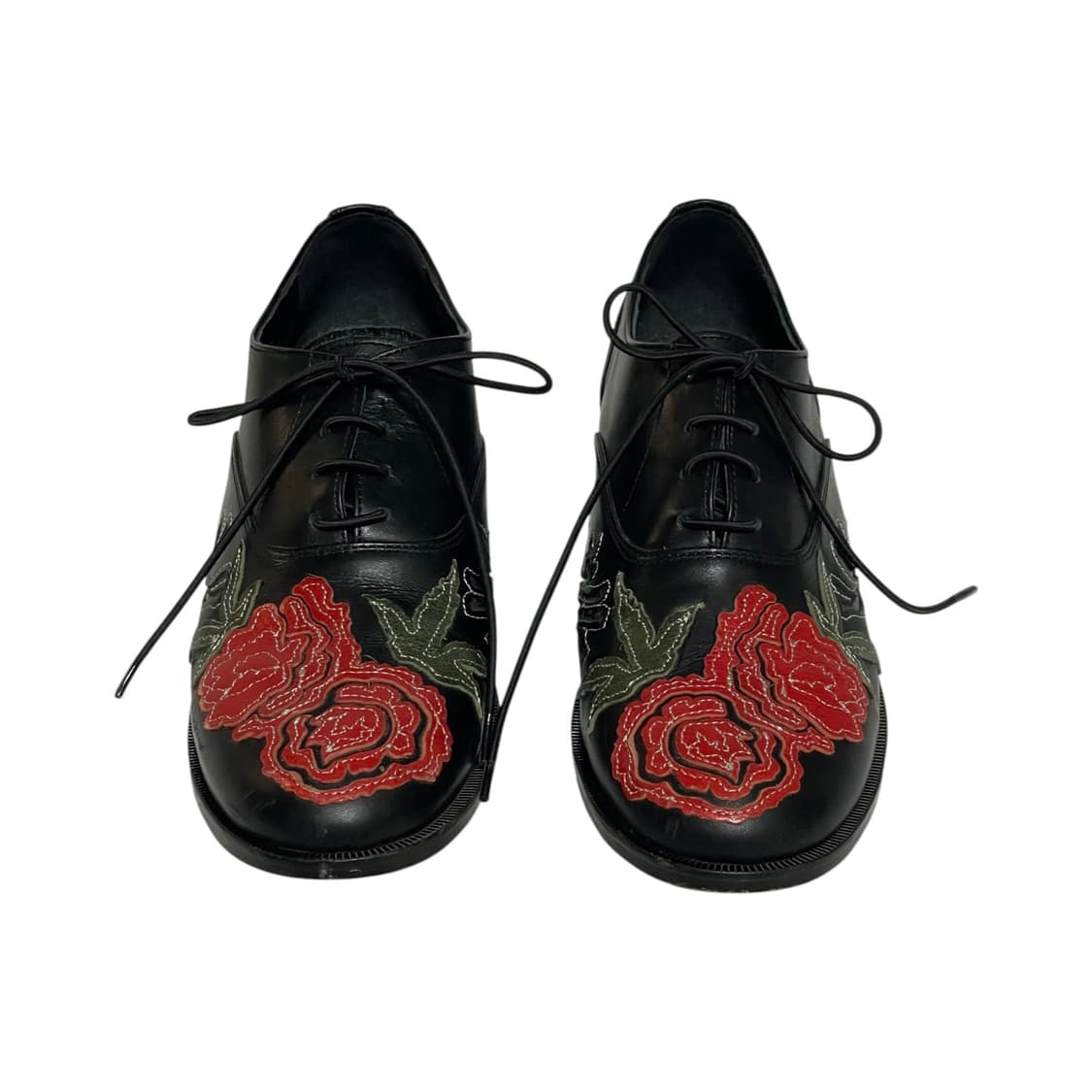 요지 야마모토 와이즈 로즈패턴 더비 상품이미지3