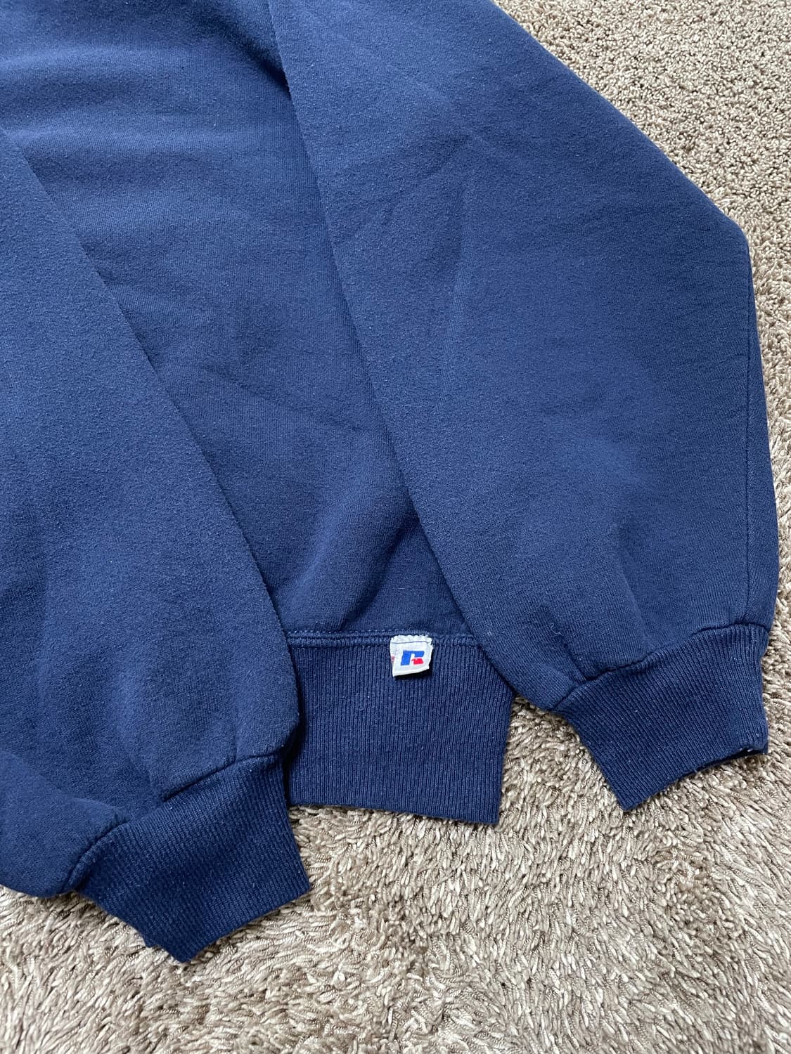 90s russell athletic sweat 러셀스웻 네이비 상품이미지3