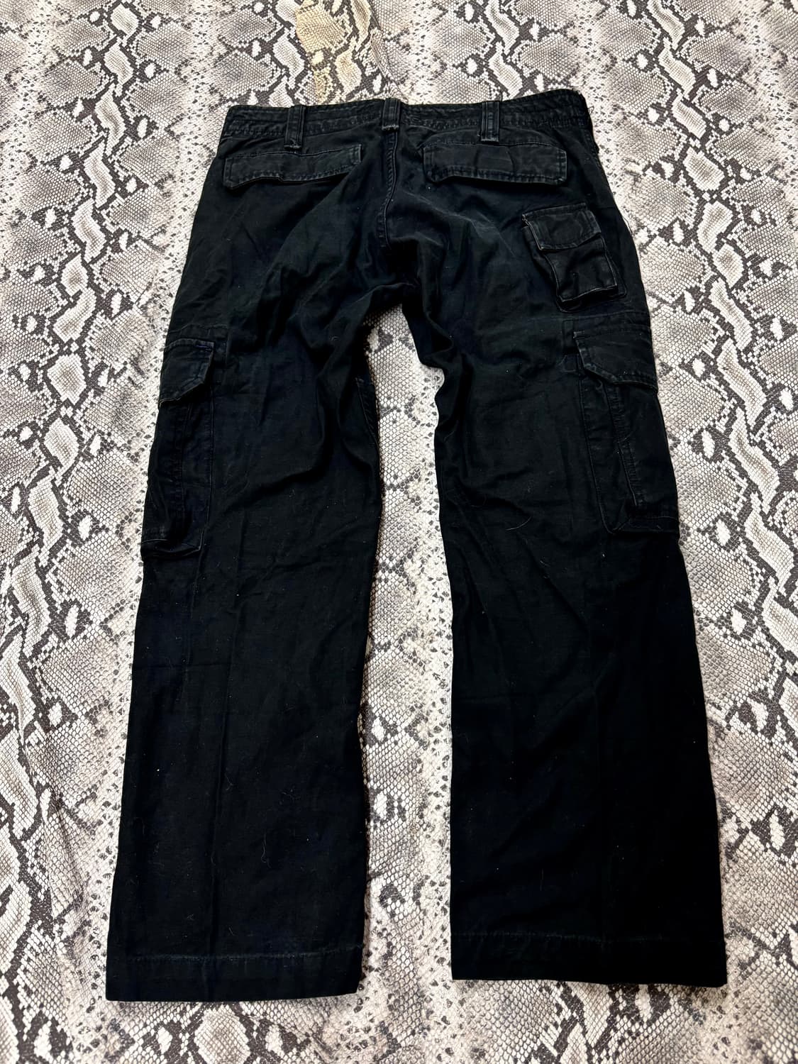 “Vintage” Black Cargo Pants 상품이미지5
