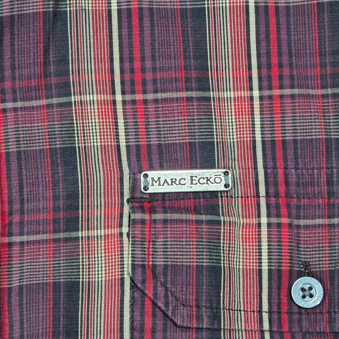 마크에코 펑크자수 체크셔츠 s09137 상품이미지5