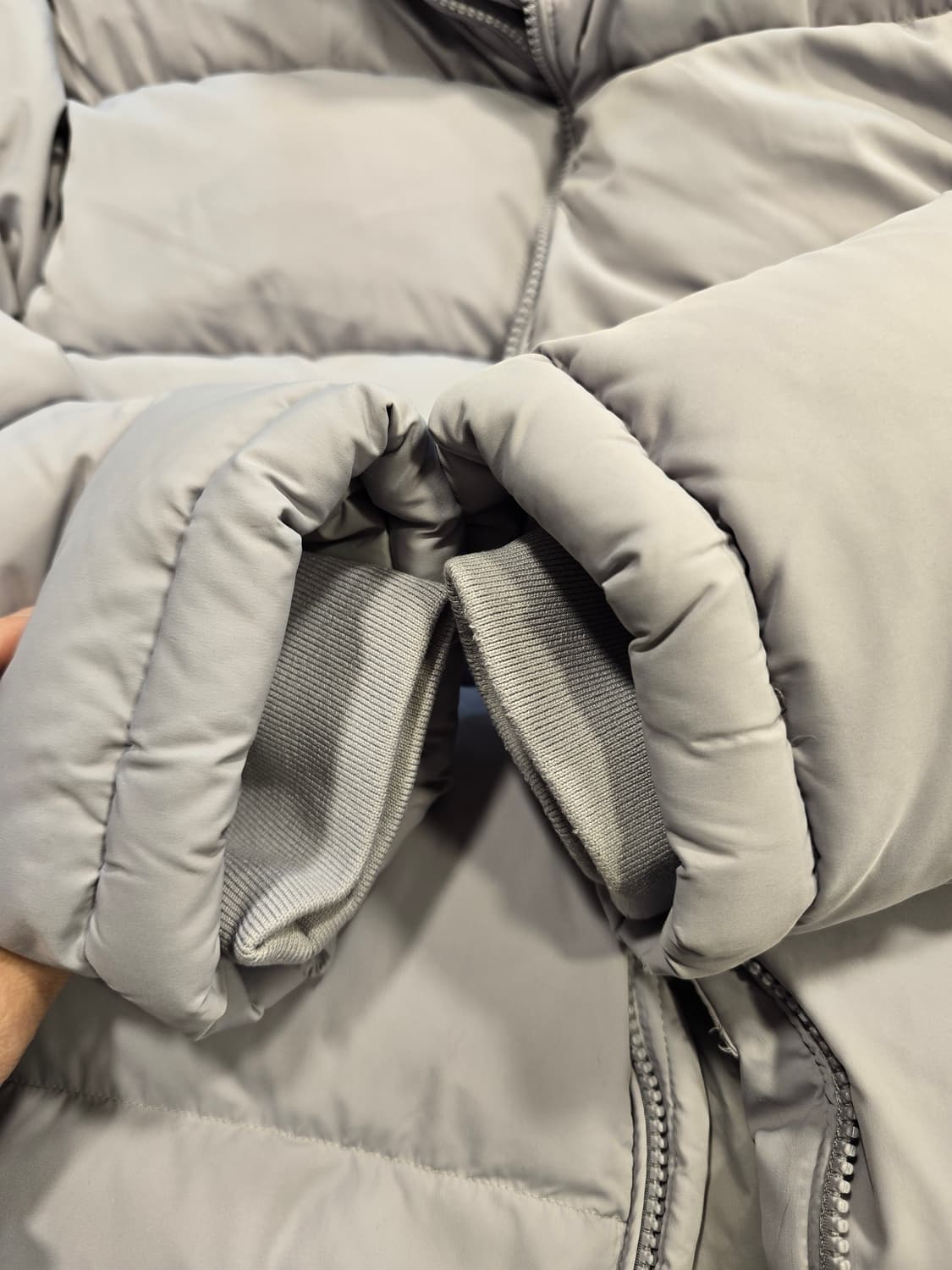 무신사 스탠다드 덕다운 숏패딩 푸퍼패딩 XL(105) 상품이미지5