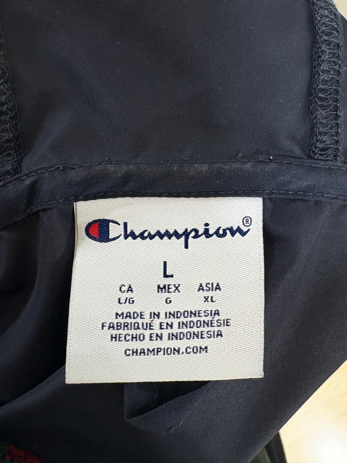 챔피온 패커블 아노락 네이비 L 상품이미지3