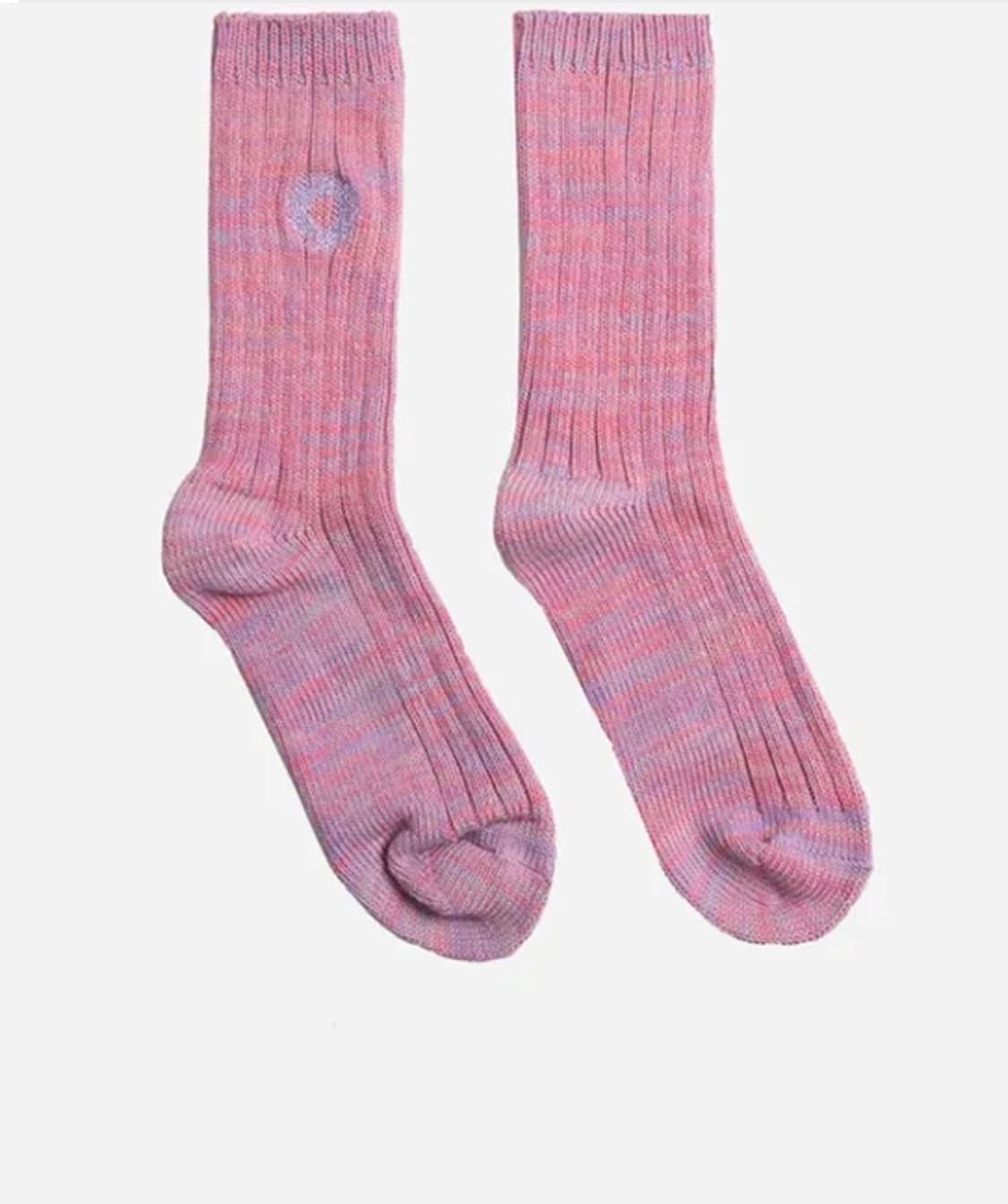 [미사용] 999휴머니티 enjoyable 양말 Pink 상품이미지1