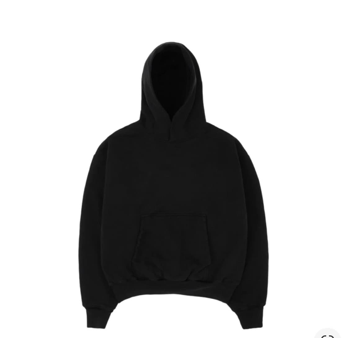 Yeezy Gap 블랙 후드티M 상품이미지1