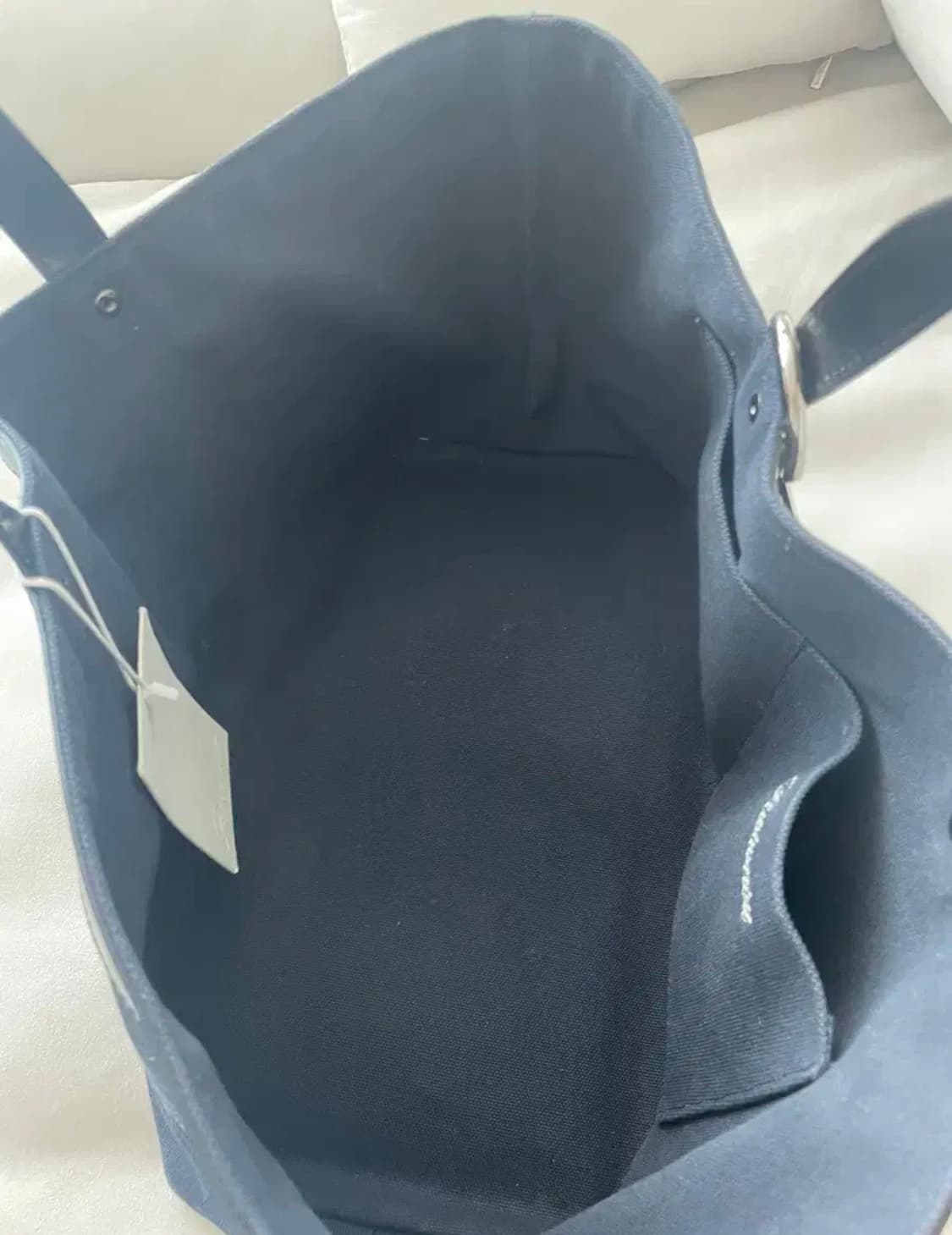 리본빛 Ribbonbit Lepan Handle Bag 네이비 상품이미지3