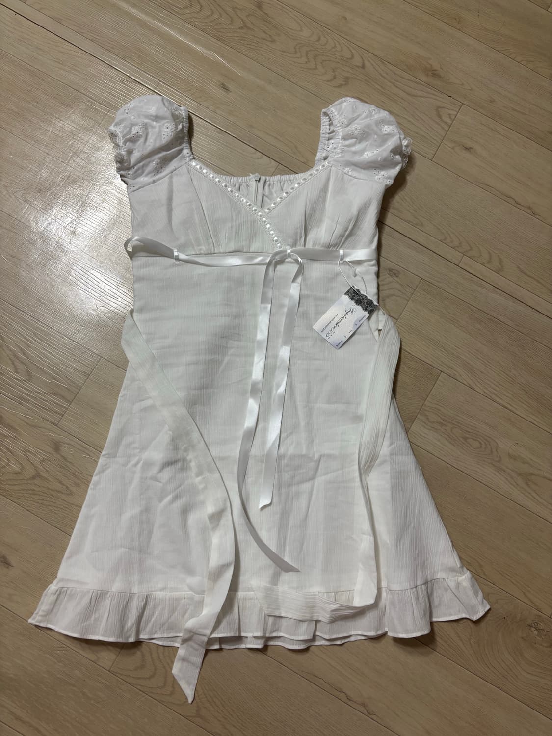 엔젤넘버555 데이지 퍼프 드레스 Daisy puff dress 상품이미지2