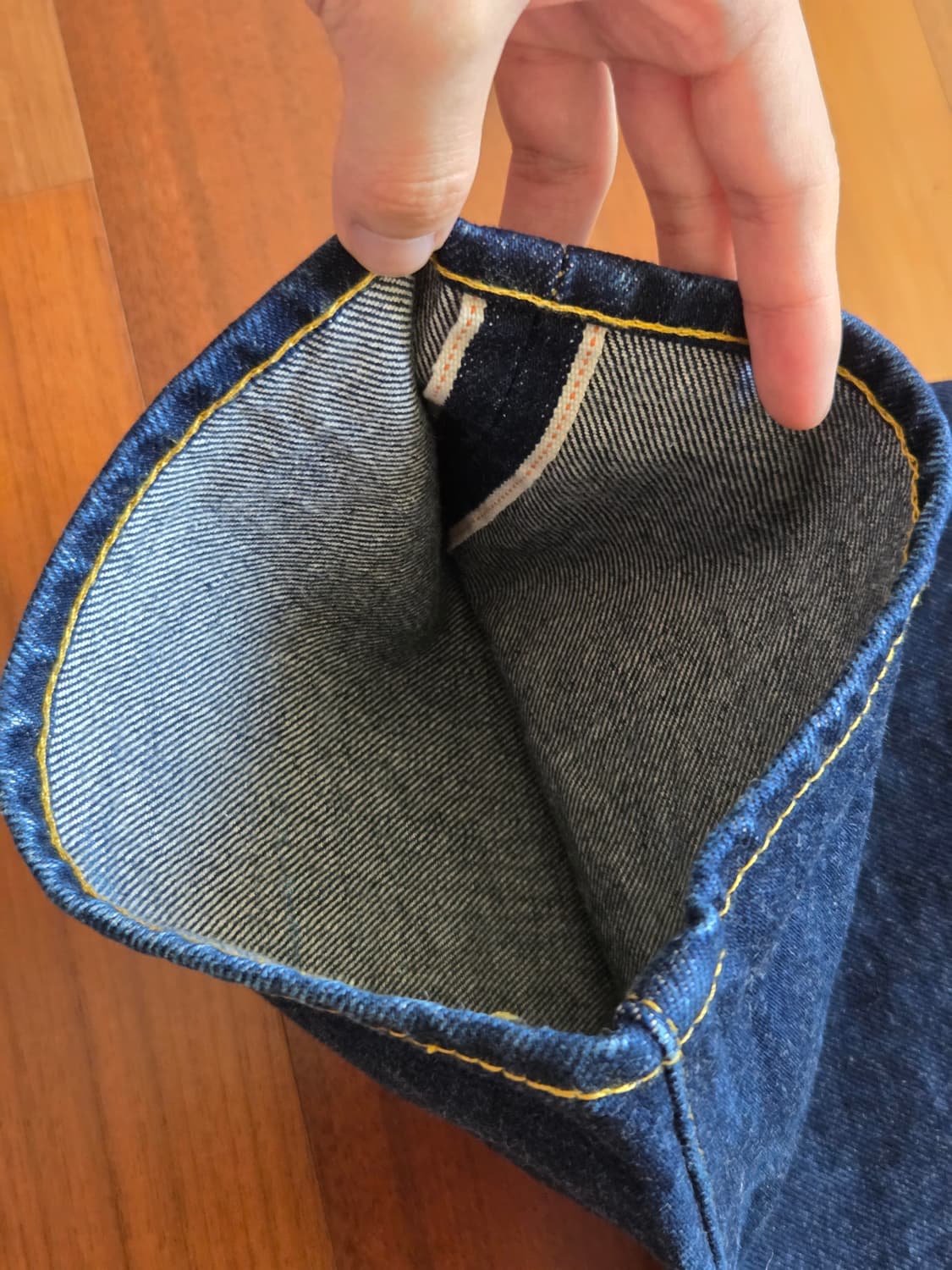 리바이스 x 빔즈 슈퍼와이드v2 데님 32x32 상품이미지2