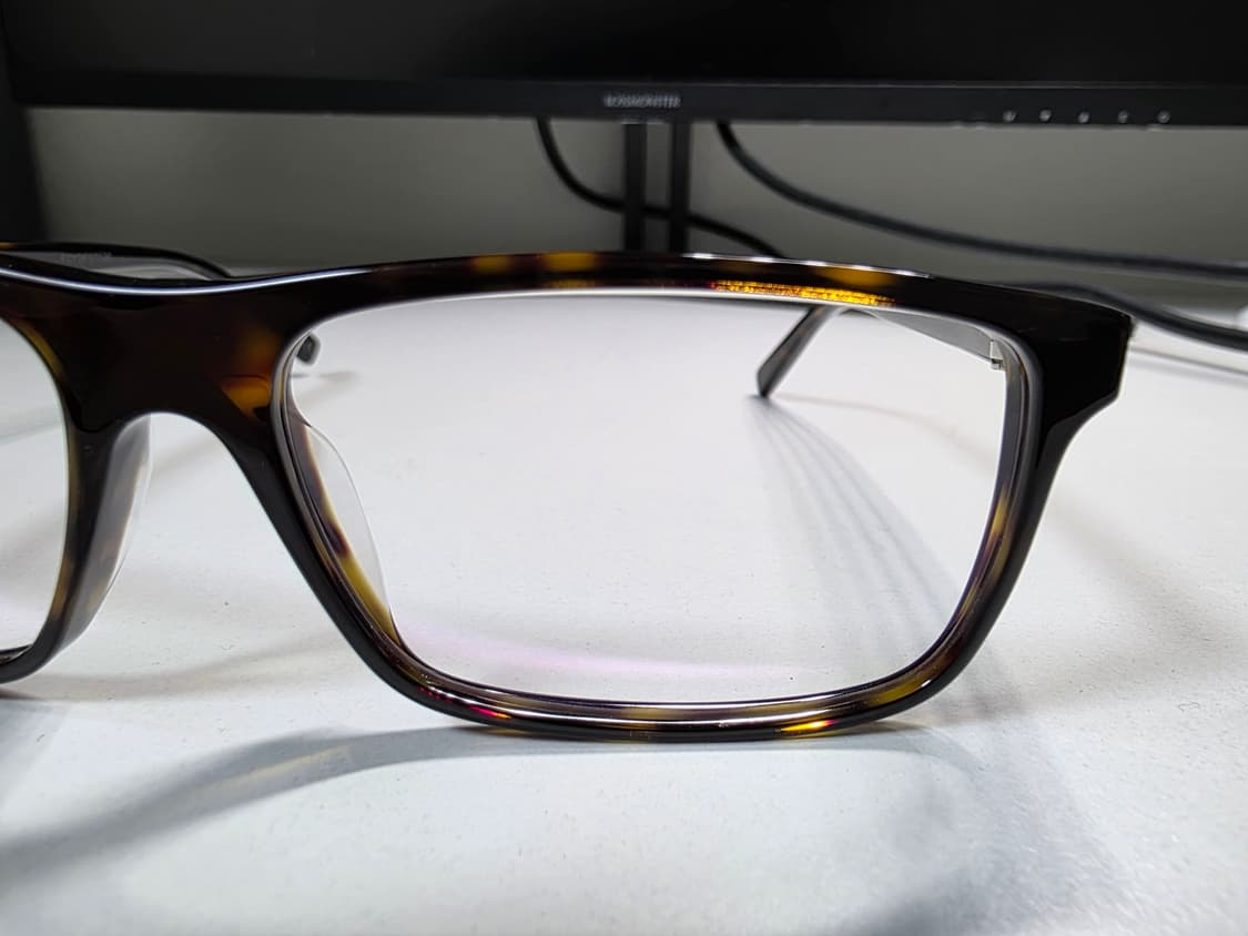 생로랑 긱시크 호피 뿔테 안경 상품이미지2