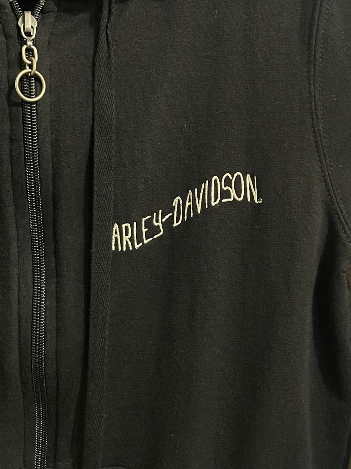 할리 데이비슨 풀집 후드 집업 상품이미지3