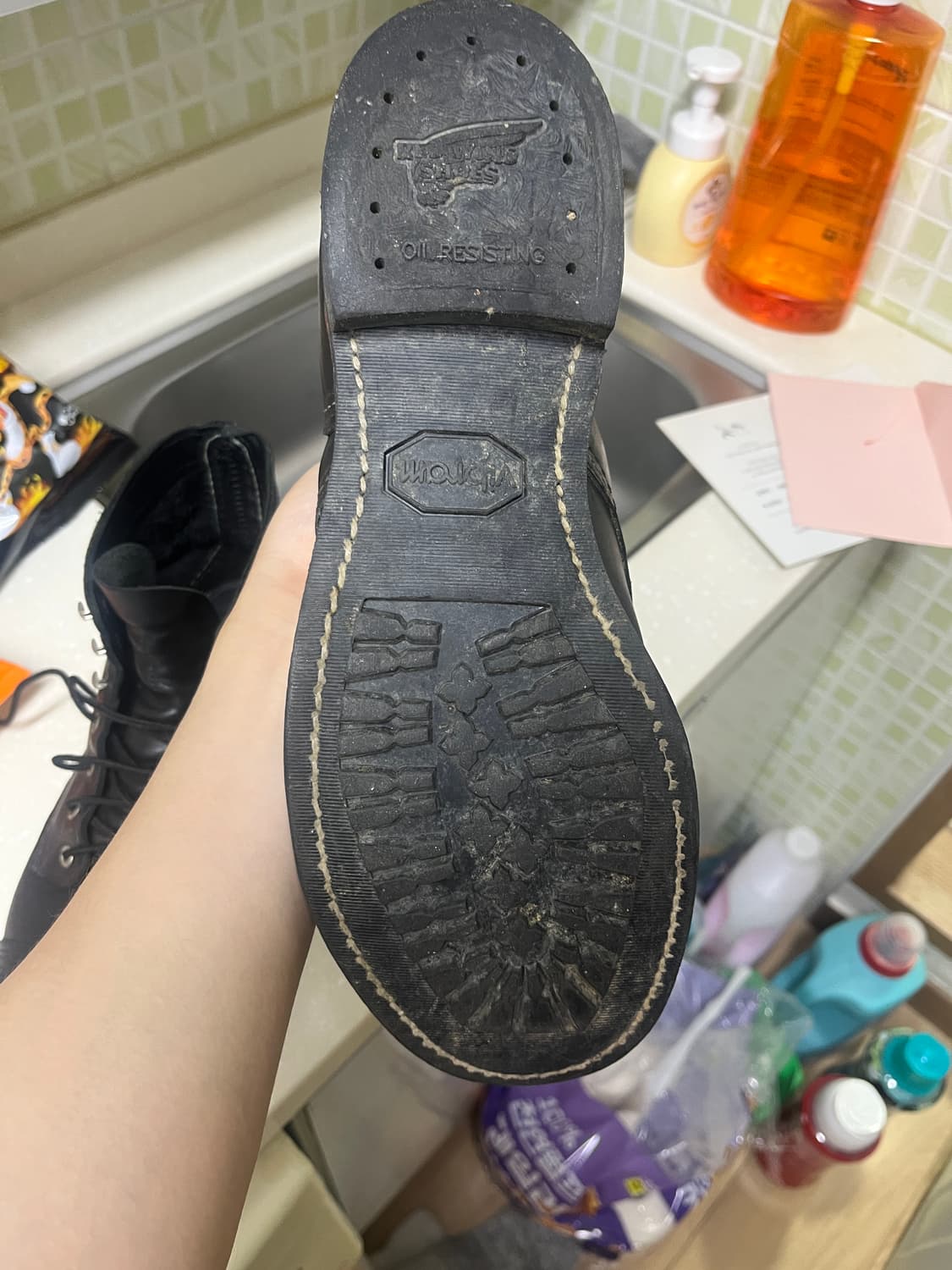 레드윙 아이언레인저 8084 블랙  8.5d 265 상품이미지2