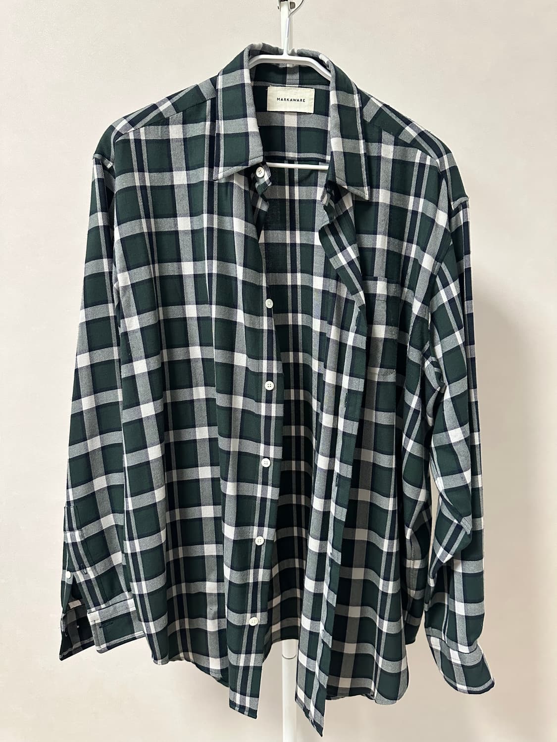 Markaware 체크 셔츠 상품이미지1