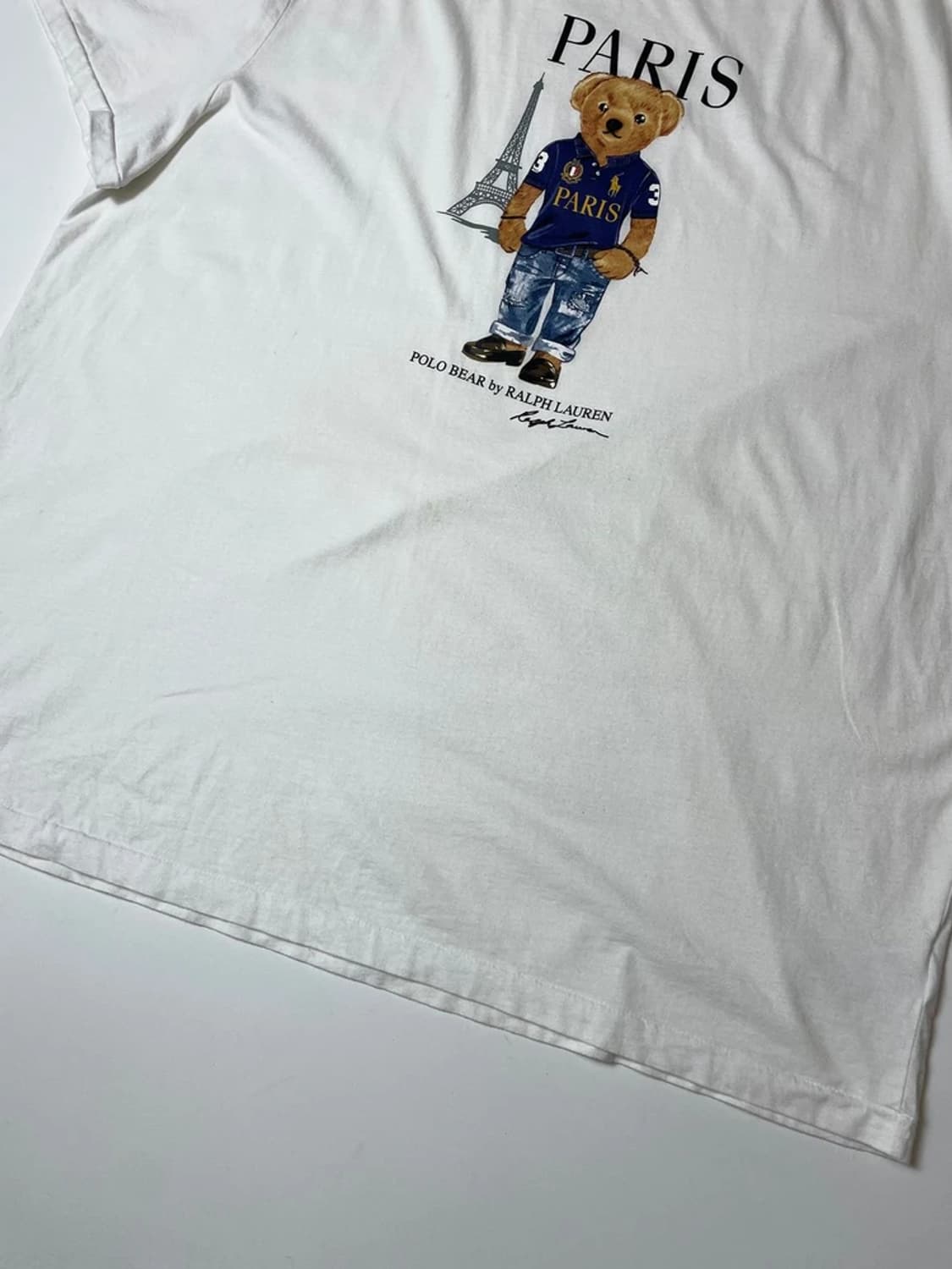 폴로 랄프로렌 파리 베어 코튼 반팔 티셔츠 PN9396 상품이미지4