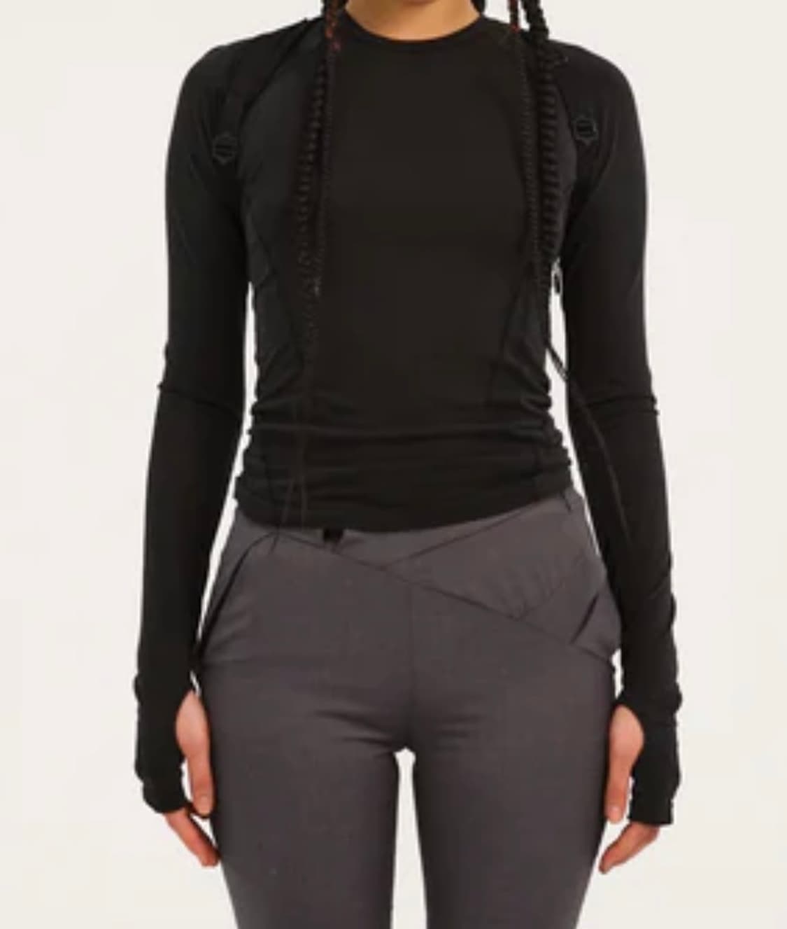 hyeinseo fitted top / backstrap 1 size 상품이미지3