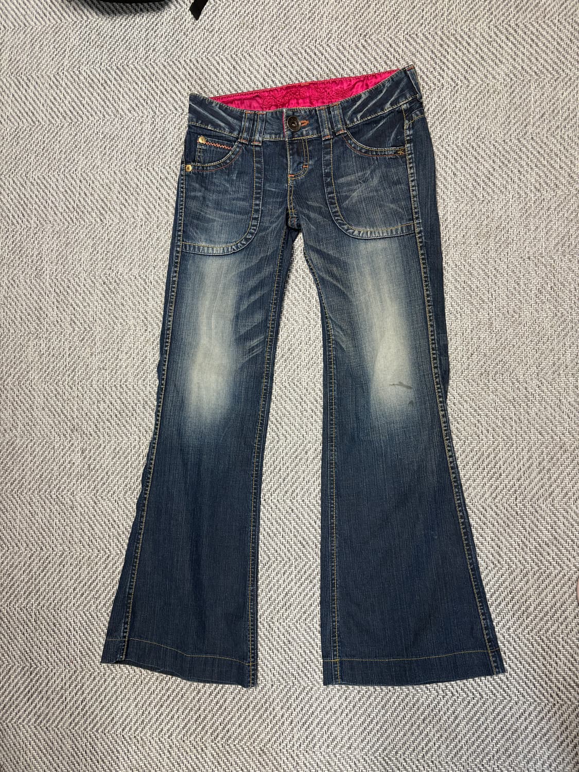 Edwin Something 빈티지 플레어진 부츠컷 데님 해 상품이미지1