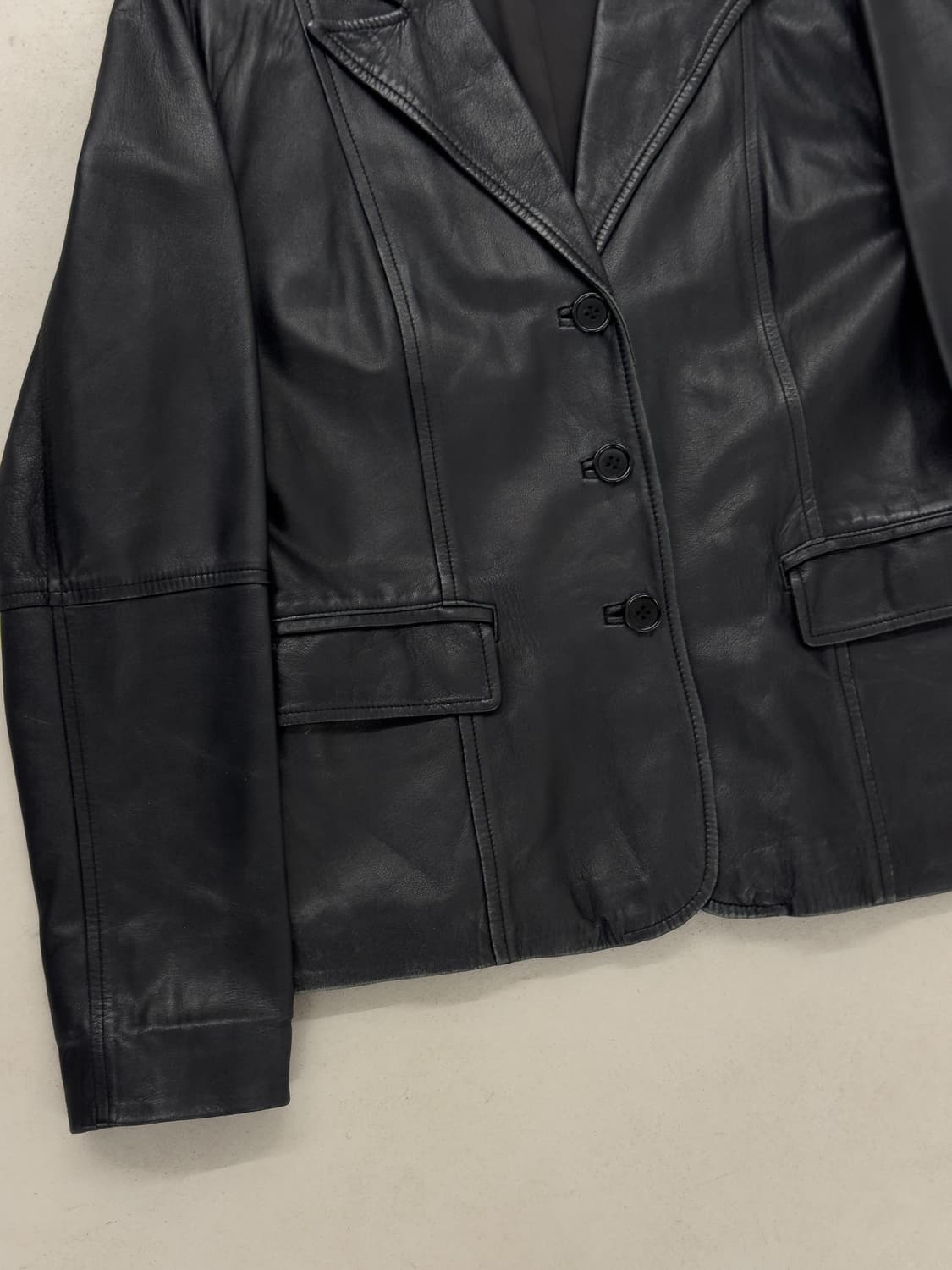 막스마라 레더 자켓 상품이미지3