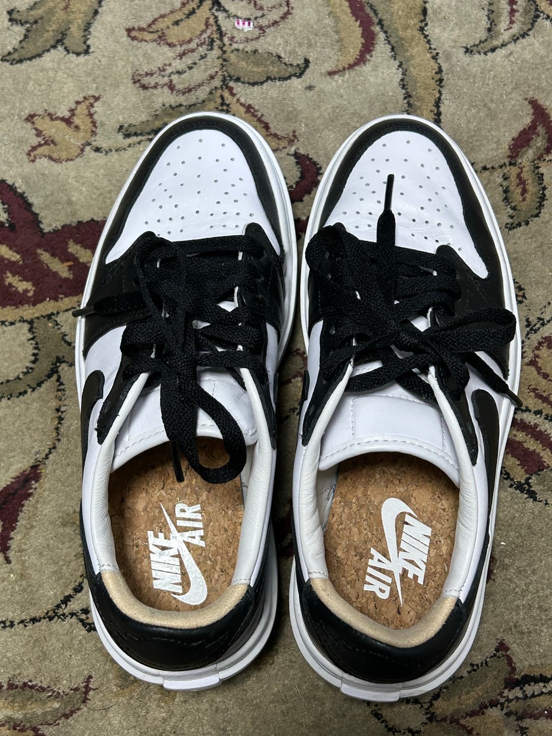  나이키 에어 조던 1 엘리베이트 로우 화이트블랙 240mm 상품이미지4