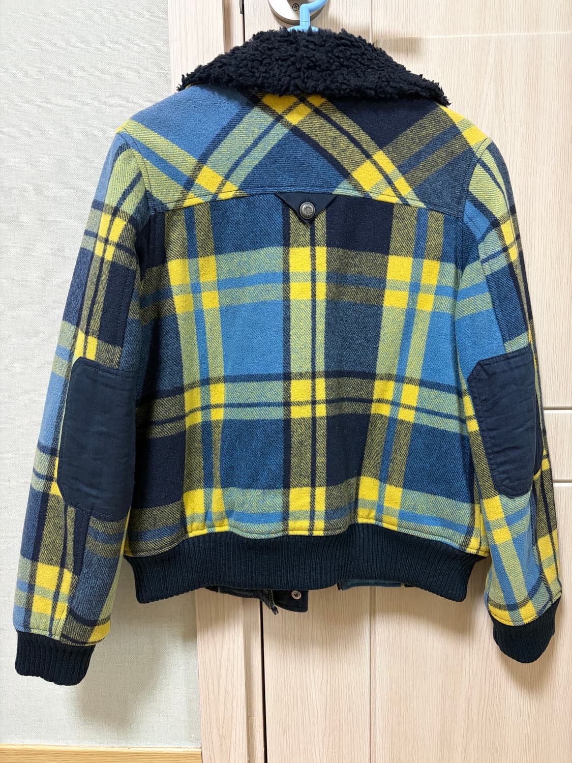 디젤 DIESEL 체크 양털 자켓 (여성 S~M) 상품이미지3